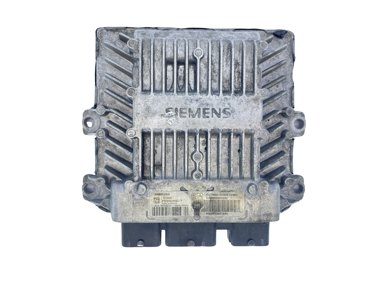 Styreenhed 9660300280 9653451880 5WS40285C-T PSA Siemens 63831 main product photo
