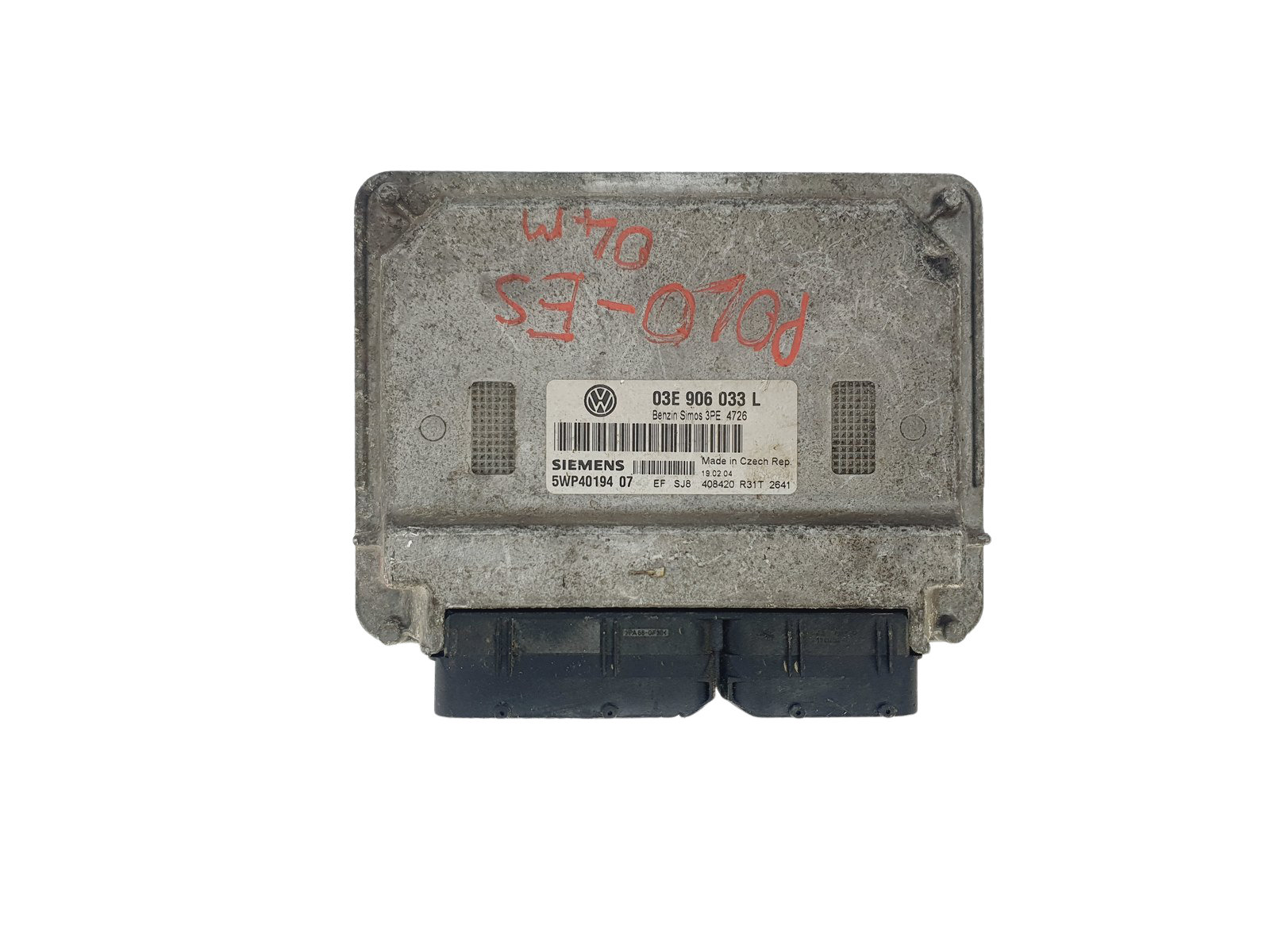 Styreenhed 03E906033L 5WP40194 07 VW Siemens 44654 main product photo