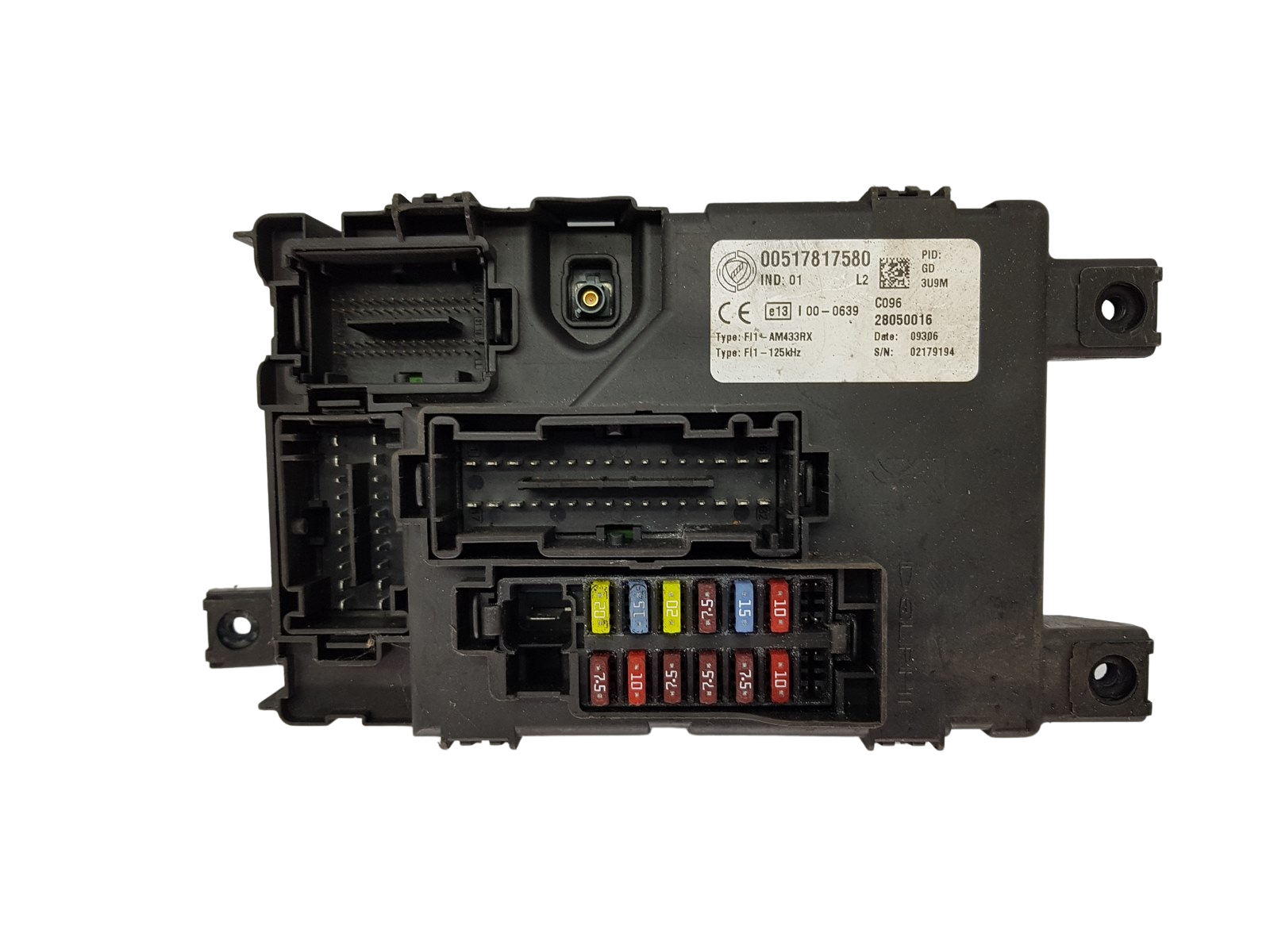 Sikringsboks Fiat 00517817580 28050016 Delphi 18872 main product photo