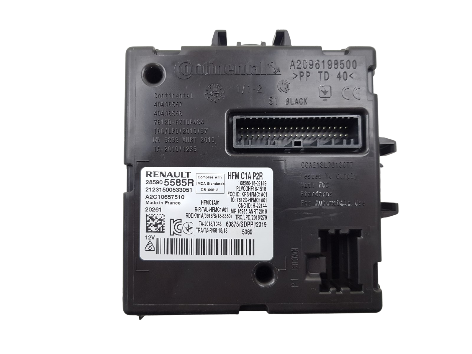Styreenhed modul Renault Clio 5 Zoe 285905585R A2C10657510 0km 2 main product photo