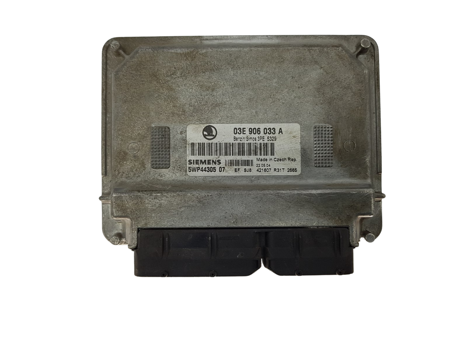 Styreenhed 03E906033A 5WP44305 07 Skoda Siemens main product photo