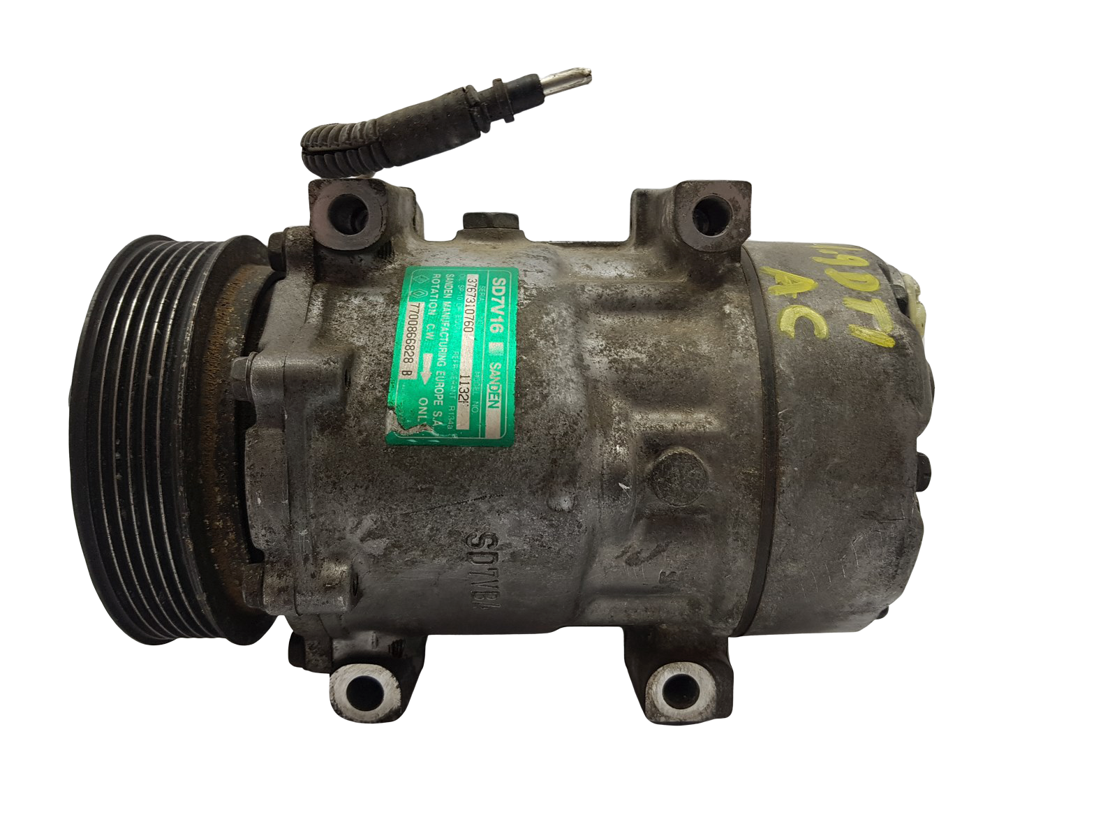 Aircondition Kompressor Renault Scenic I 7700866828 SD7V16 1132F Sanden 6997 main product photo