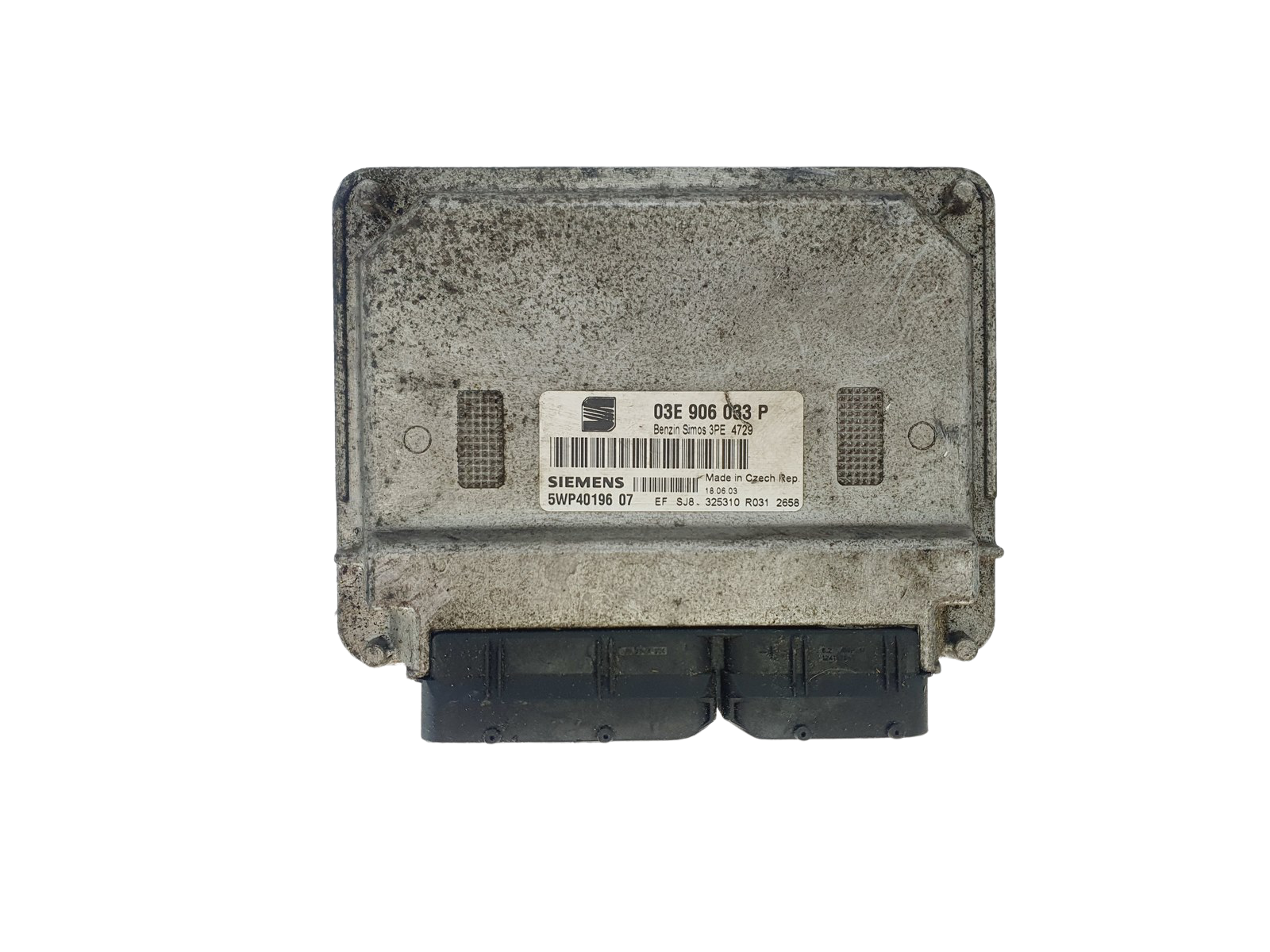 Styreenhed 03E906033P 5WP40196 07 Seat Siemens 44558 main product photo