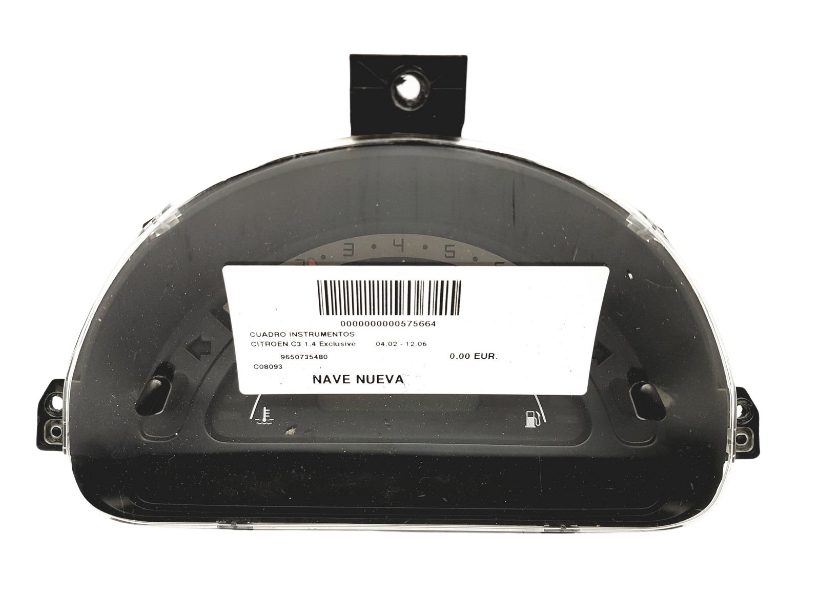 Omdrejningstæller Citroen C2 C3 P9650735480 G 01 58296 main product photo