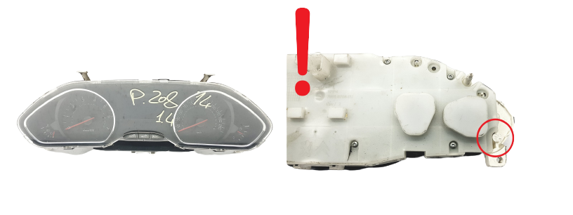 Omdrejningstæller Peugeot 208 9805400380 J 57027 main product photo