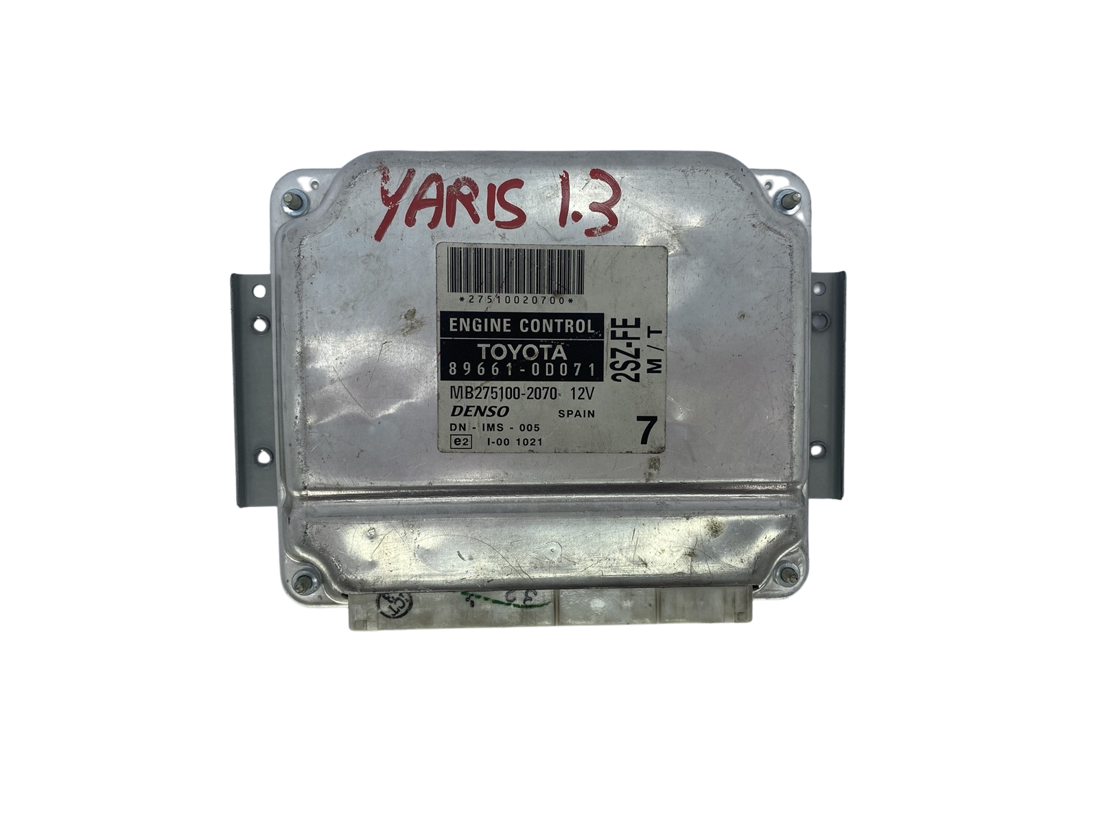 Styreenhed 89661-0D071 MB275100-2070 Toyota Denso 52219 main product photo