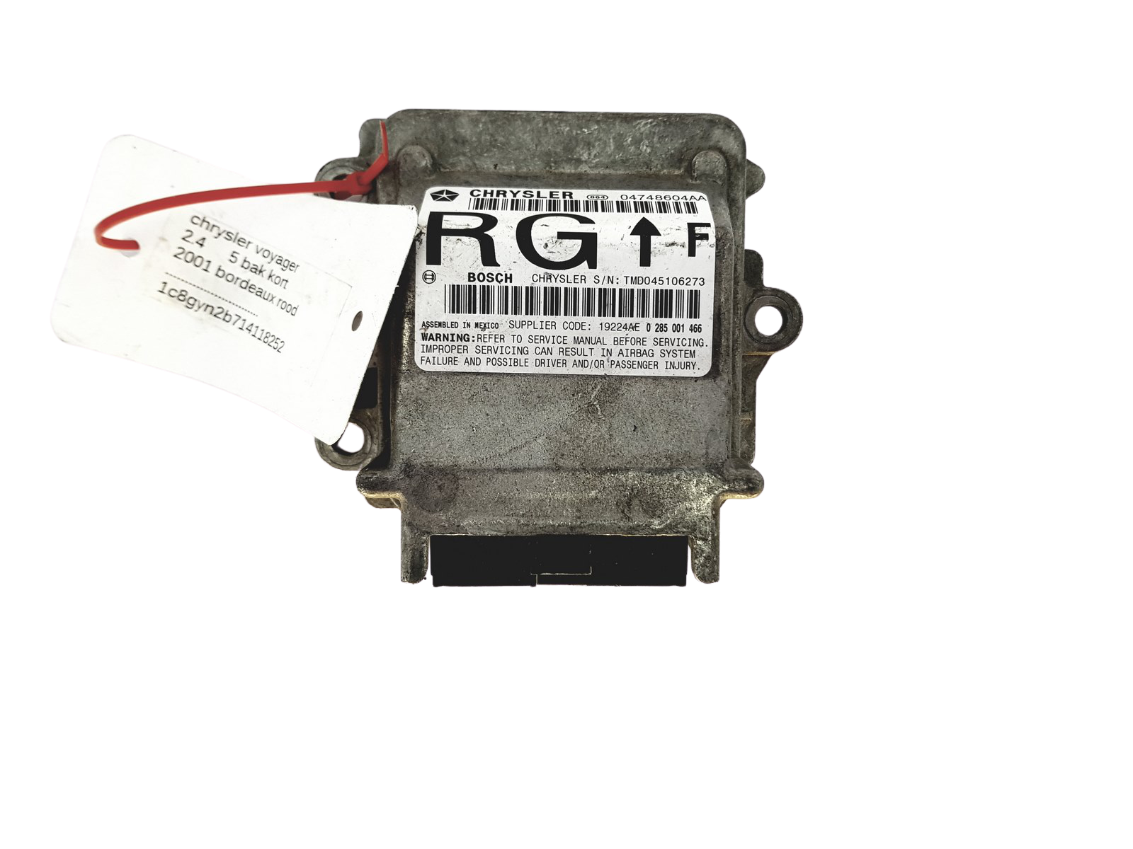 Styreenhed modul 04748604AA 0285001466 Chrysler Bosch 27564 main product photo