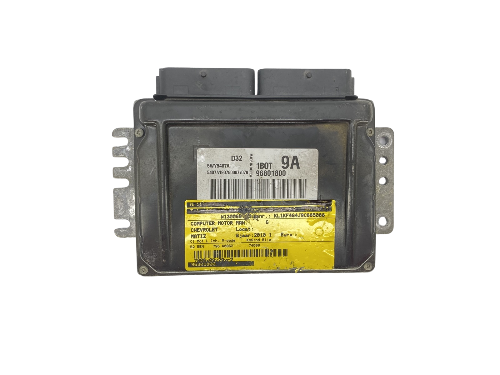 Styreenhed 96801800 5WY5407A D32 1BOT 9A Chevrolet Kemsco 57021 main product photo