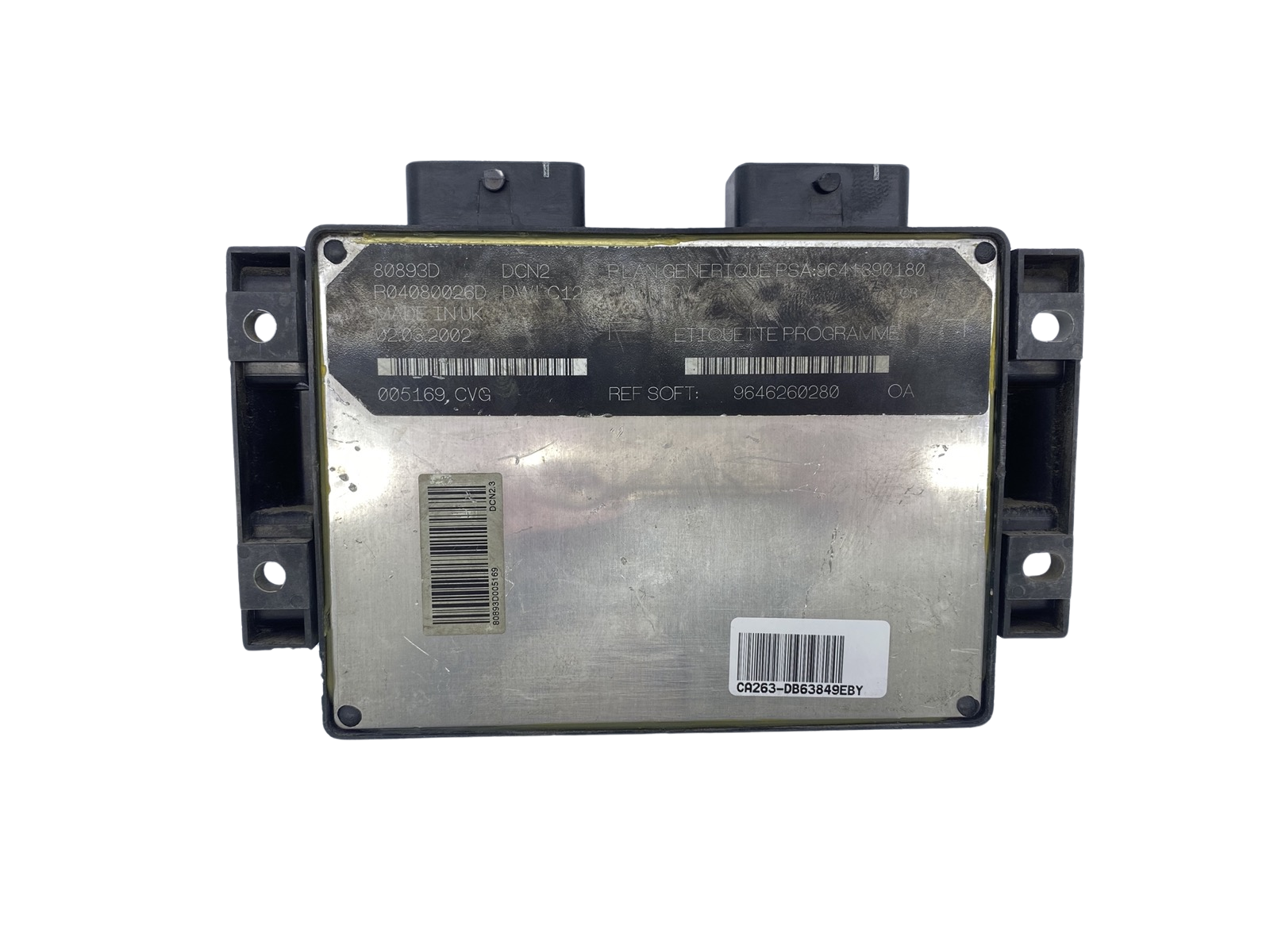 Styreenhed 9641390180 9646260280 R04080026D 80893D PSA Lucas 63849 main product photo