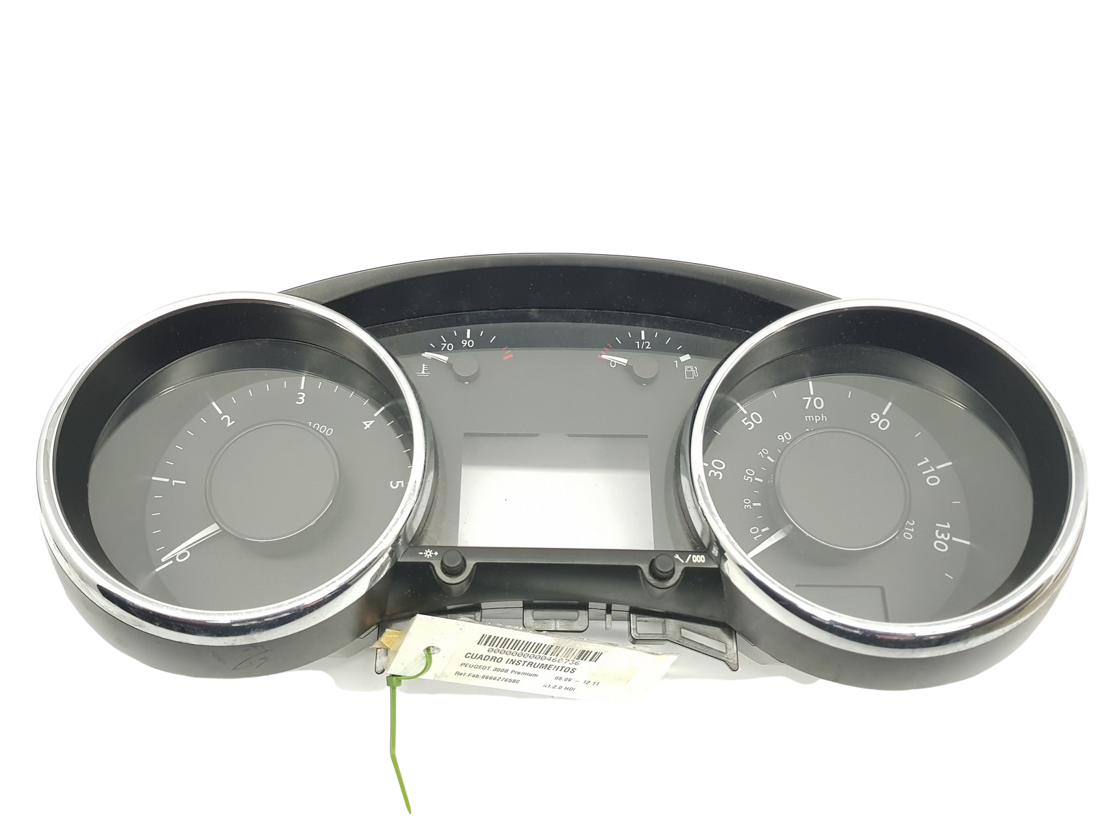 Omdrejningstæller Peugeot 3008 9666276580 Yazaki main product photo