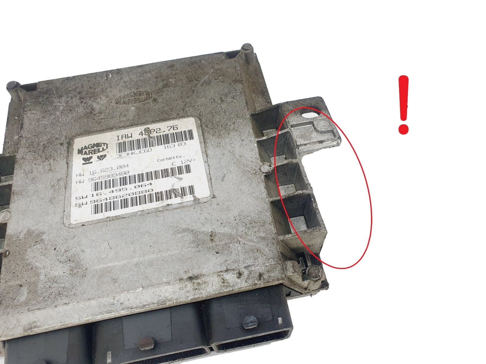Styreenhed PSA 9645989480 9648620880 IAW48P2.76 Magneti Marelli 43162 main product photo