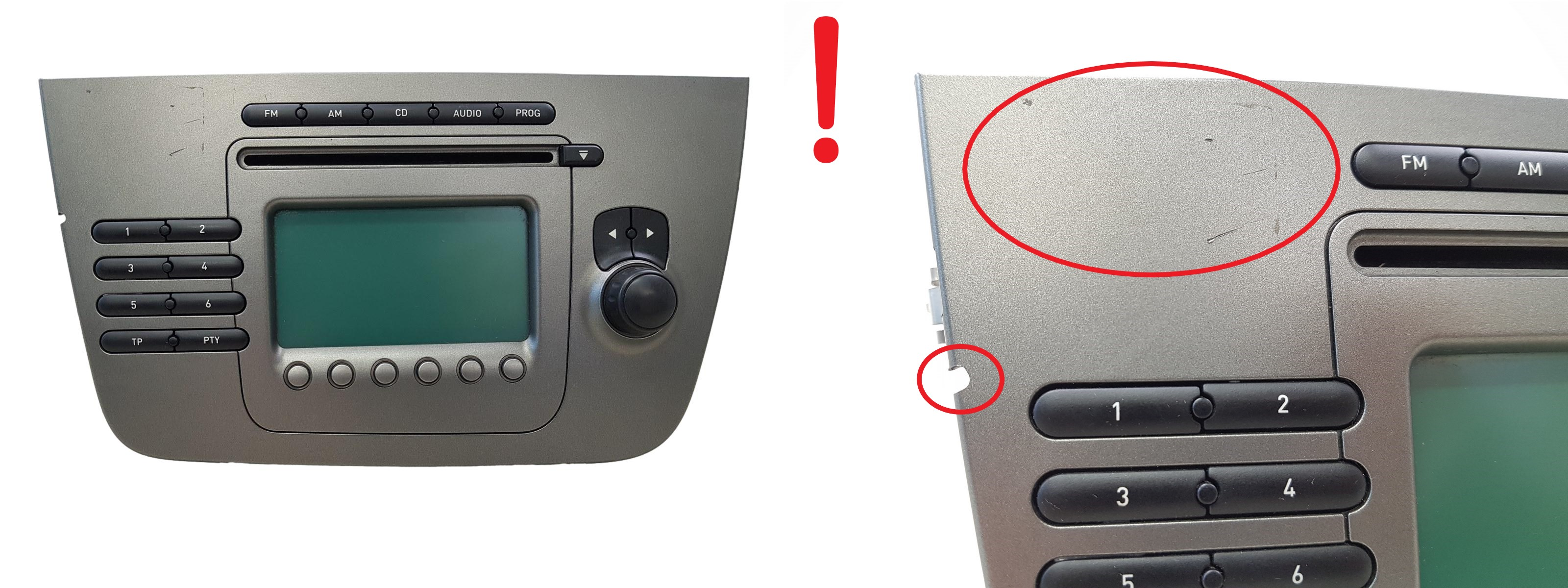 Radio CD-afspiller Seat Altea 5P1035152 1GZ 7644341366 Blaupunkt main product photo