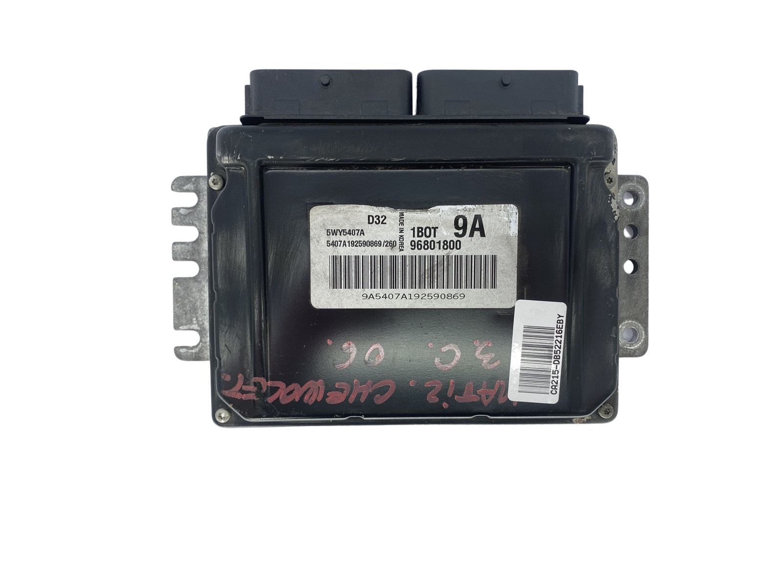 Styreenhed 96801800 5WY5407A D32 1BOT 9A Chevrolet Kemsco 52216 main product photo