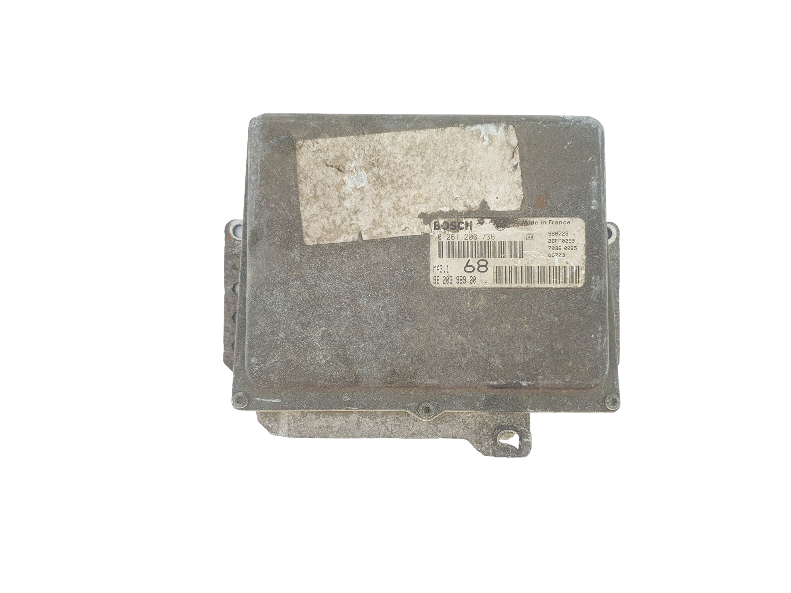Styreenhed 0261203736 9620398980 MA3.1 26FM0266 PSA Bosch 39399 main product photo