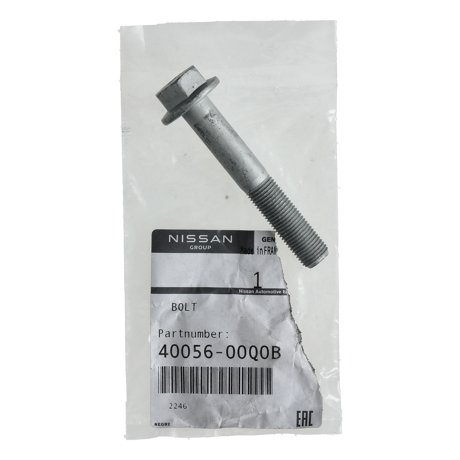 Bolt Ny Original 4005600Q0B Renault Nissan main product photo