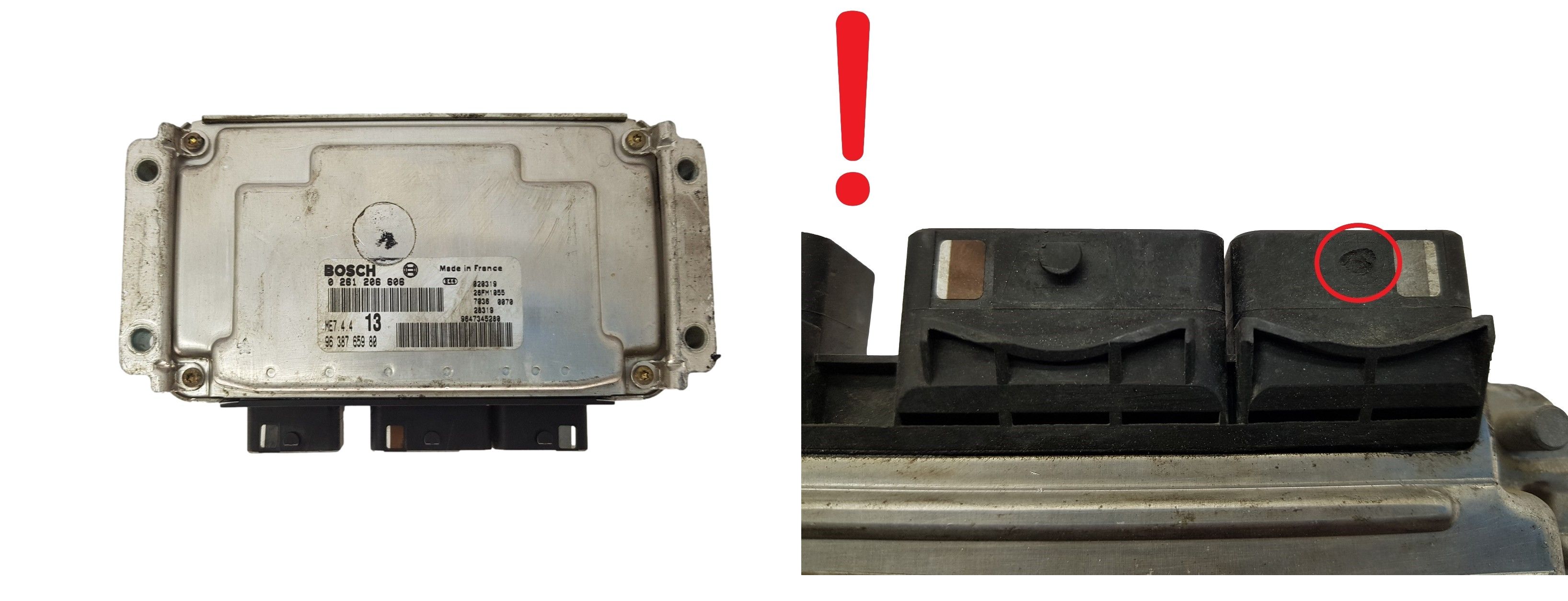 Styreenhed 0261206606 9638765980 9647345280 PSA Bosch 3655 main product photo
