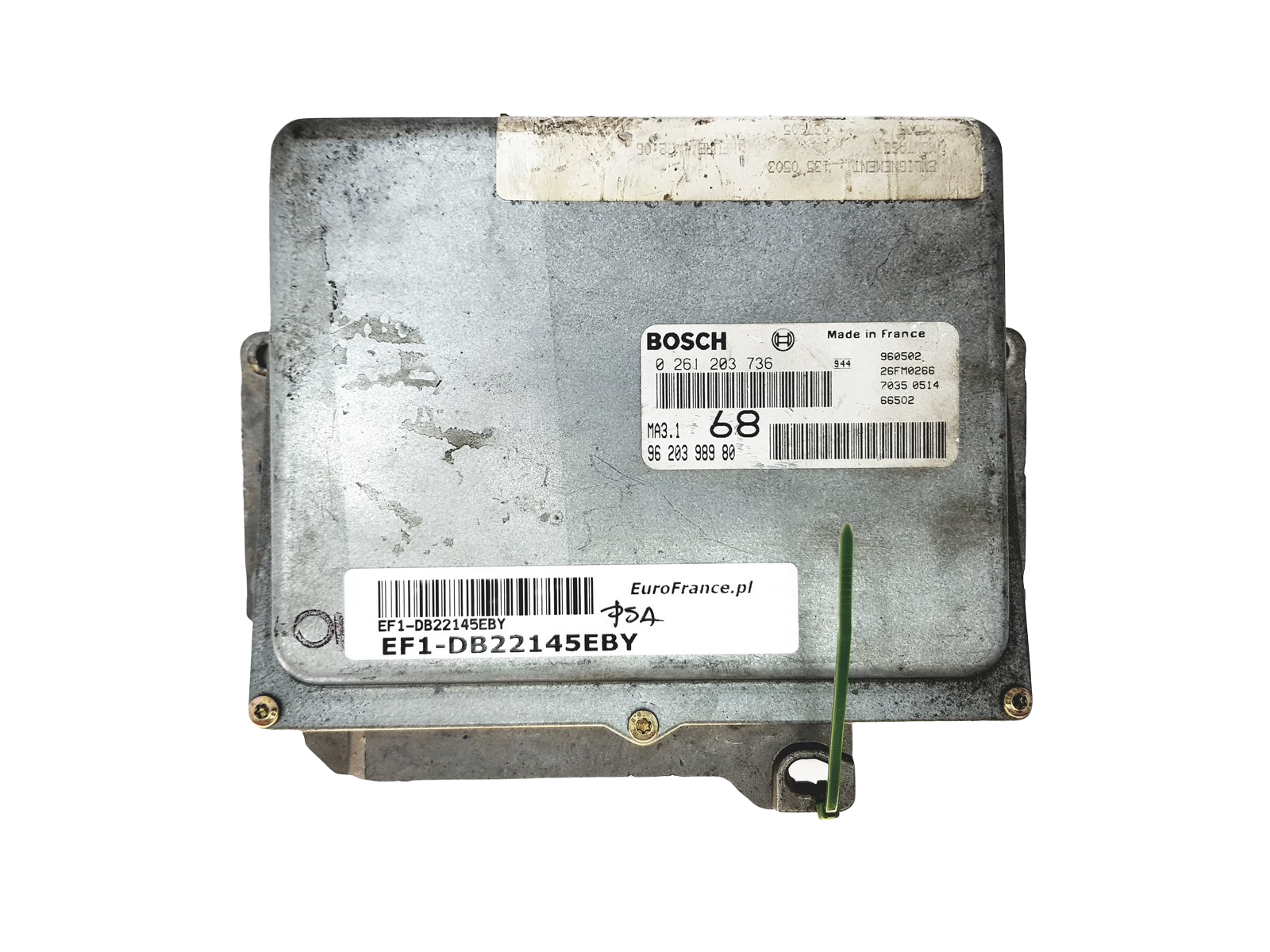 Styreenhed 0261203736 9620398980 MA3.1 26FM0266 PSA Bosch 22145 main product photo