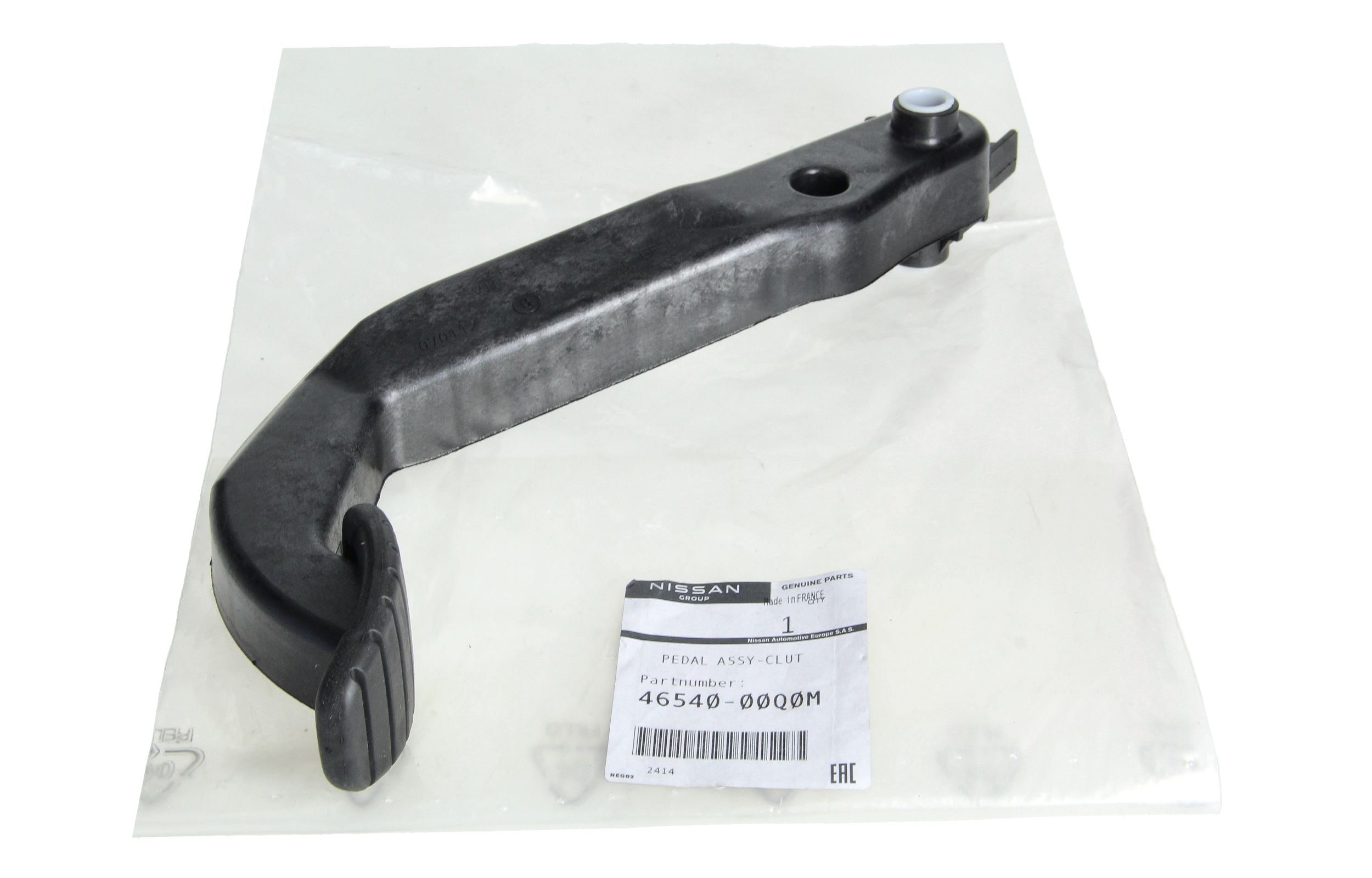 Koblingspedal Ny Original 4654000Q0M 465401570R Renault Nissan main product photo