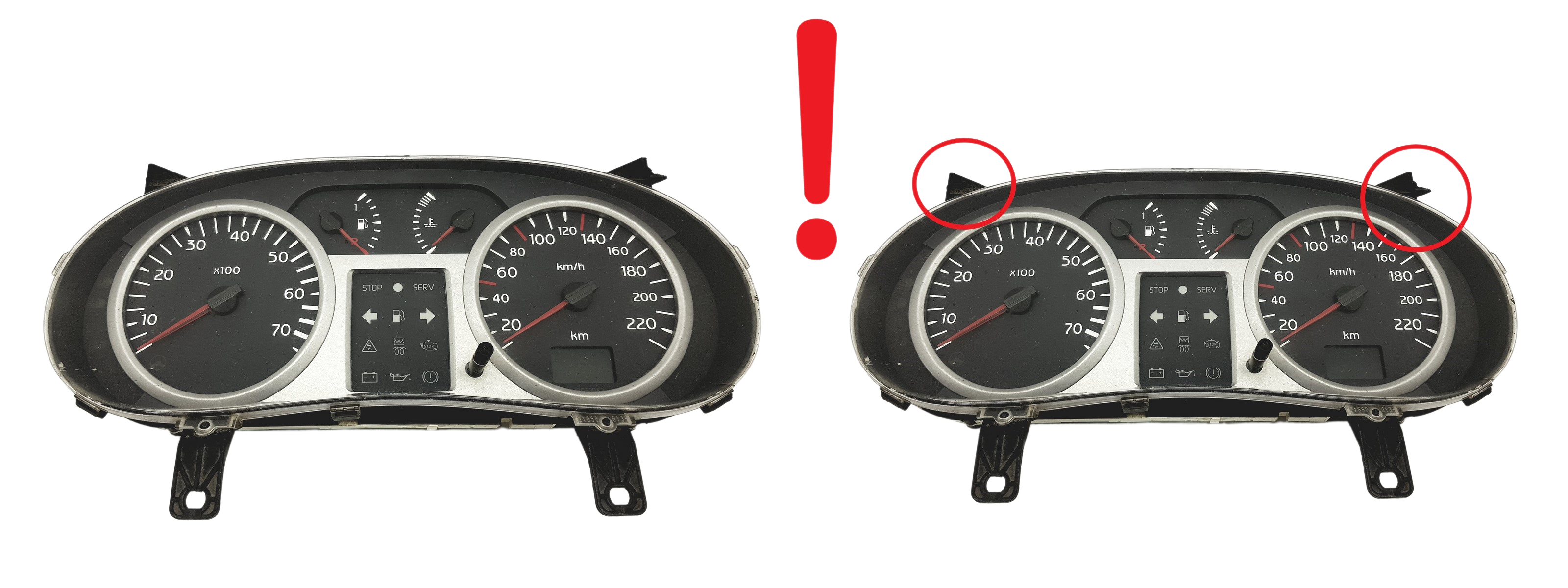 Speedometer Renault Clio 2 8200261102 59505 main product photo