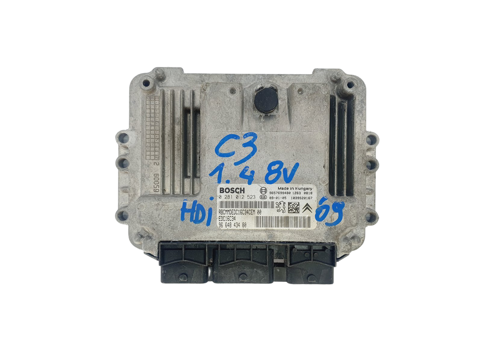 Styreenhed 0281012523 9664843480 9657699480 PSA Bosch 41802 main product photo