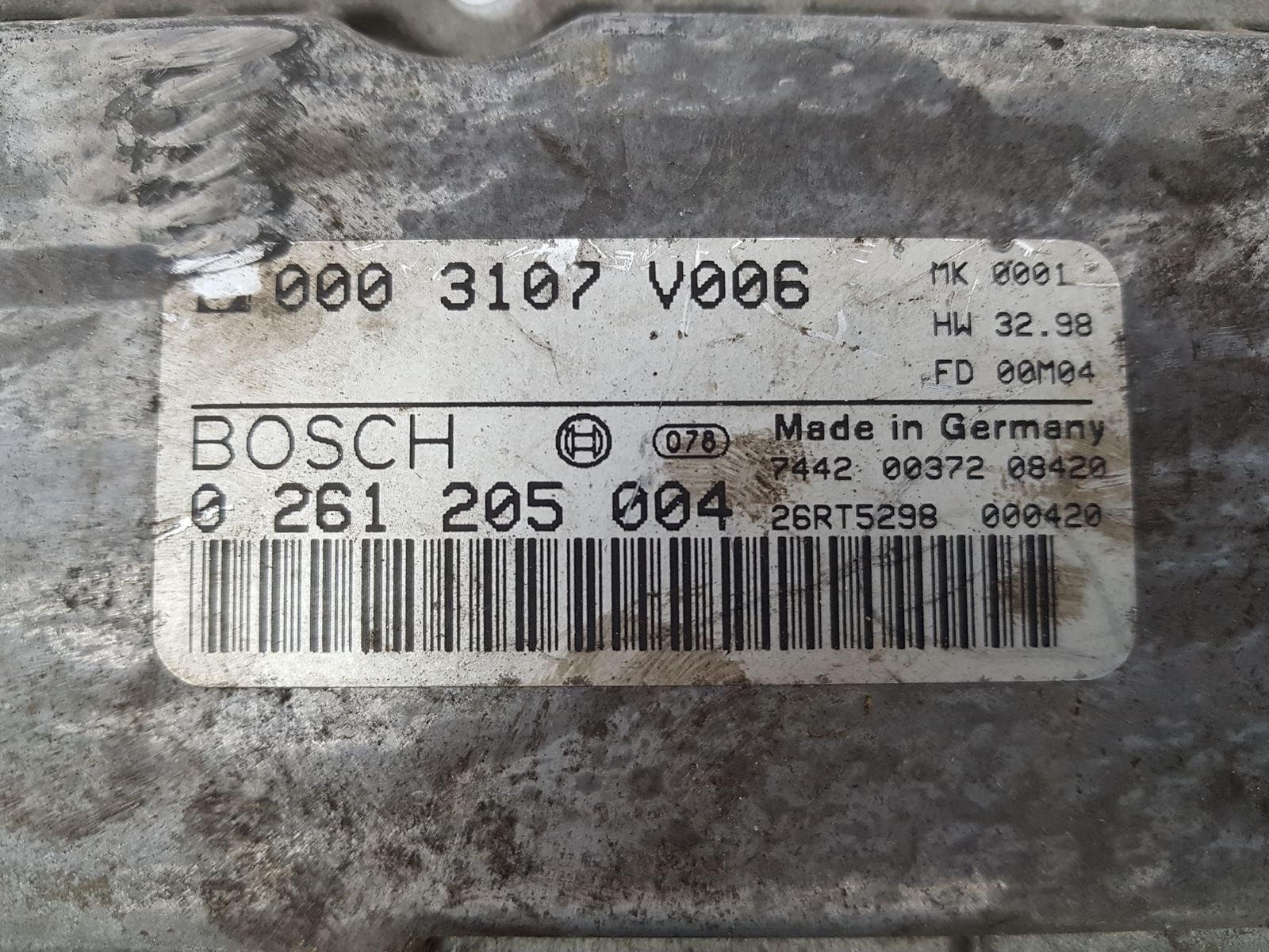 Styreenhed Smart 0003107V006 0261205004 Bosch 15664 main product photo