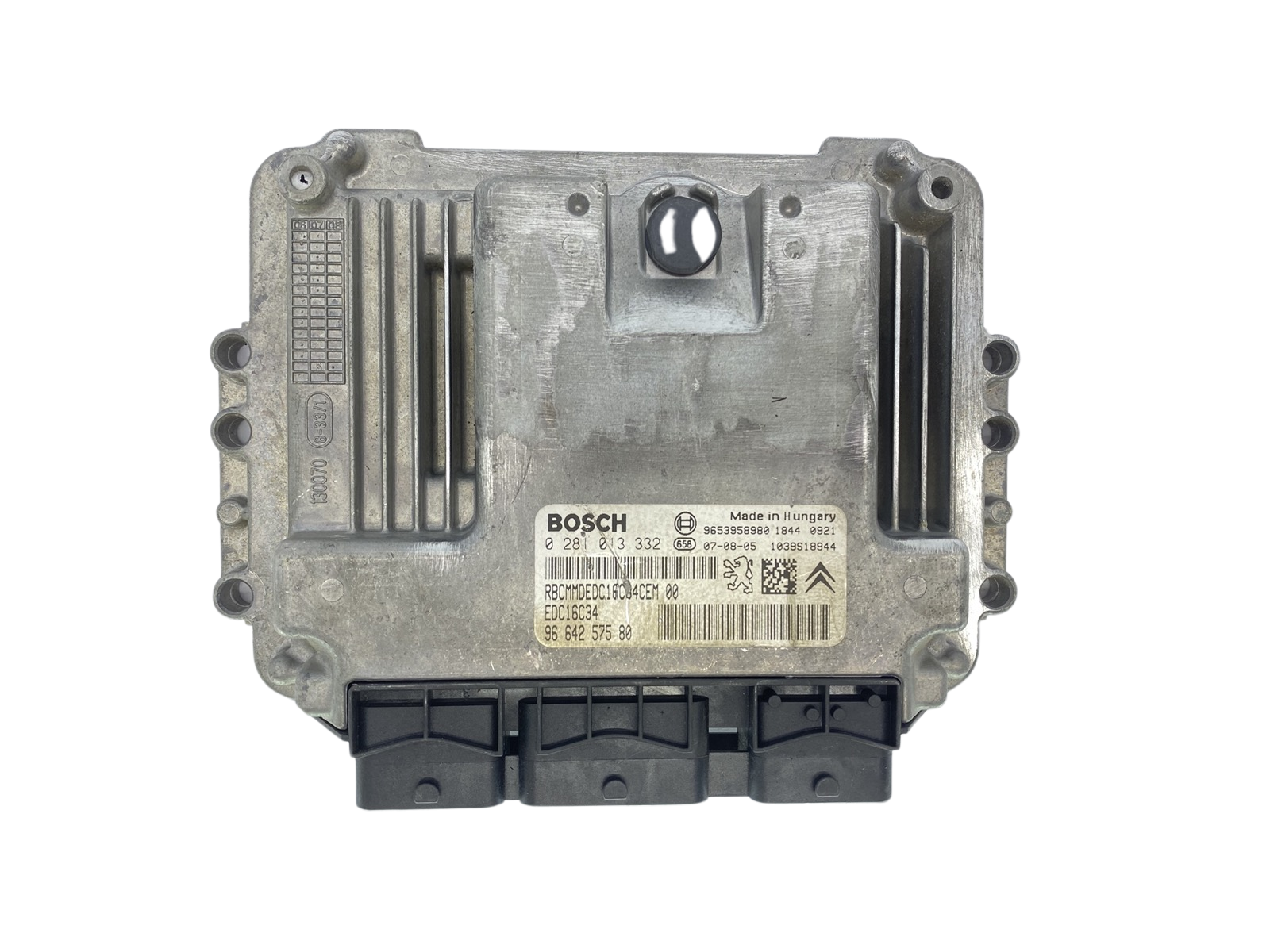 Styreenhed 0281013332 9664257580 9653958980 EDC16C34 PSA Bosch 63562 main product photo