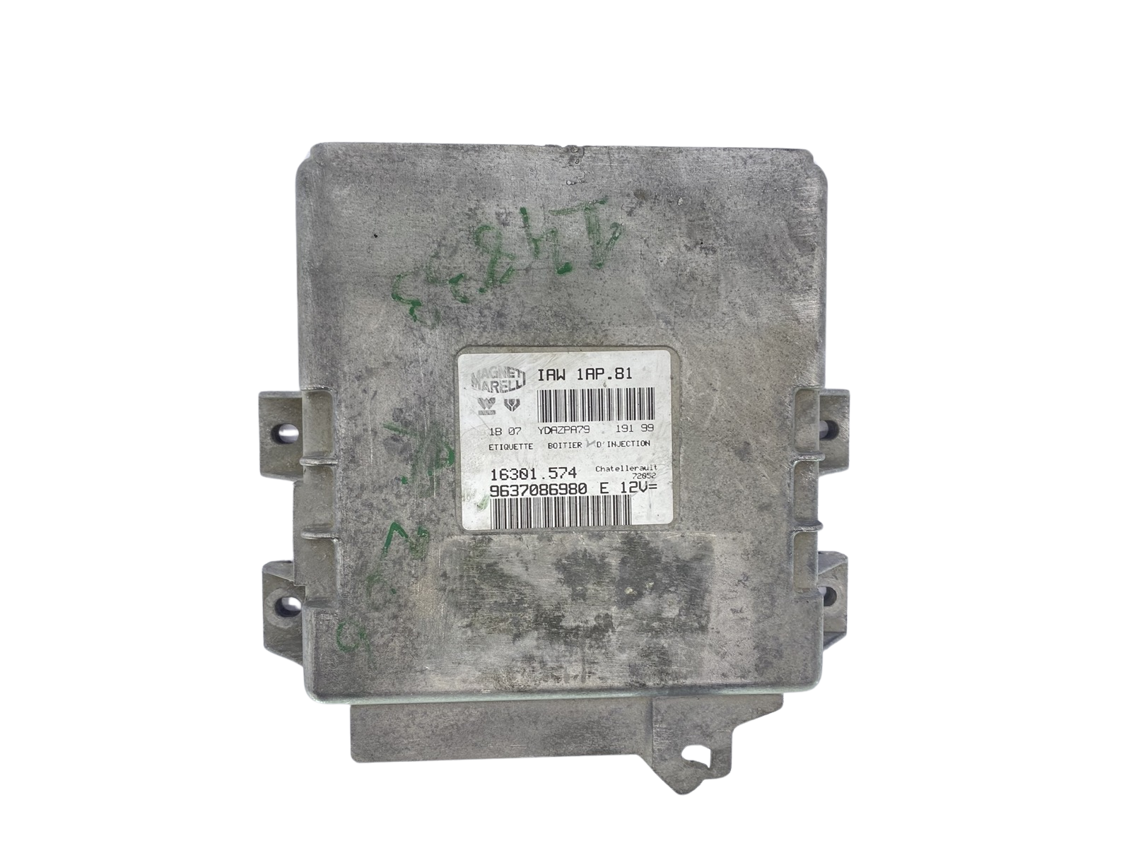 Styreenhed 9637086980 16301.574 IAW1AP.81 PSA Magneti Marelli 63206 main product photo