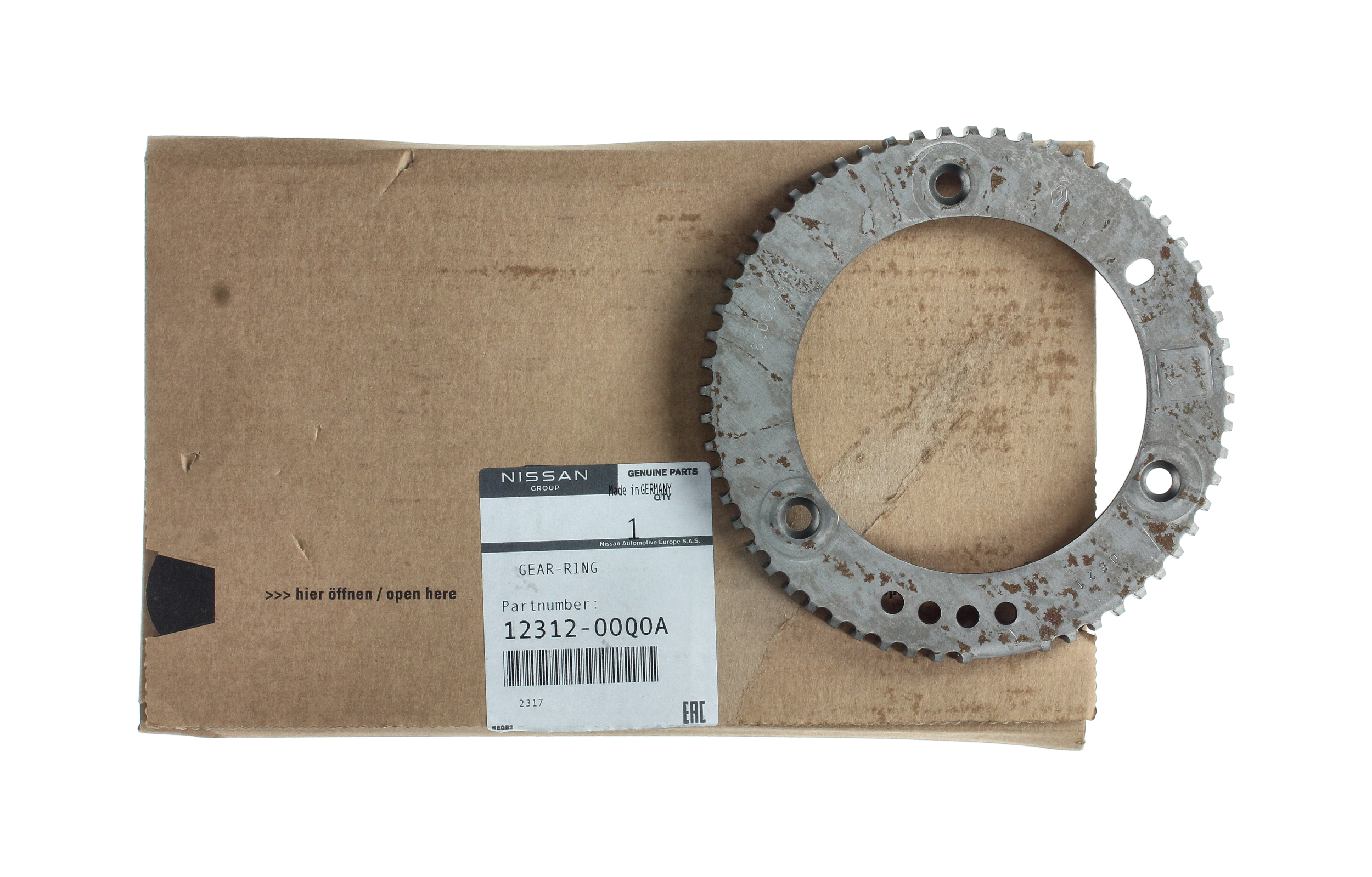 Ring Ny Original 1231200Q0A 8200385152 Renault Nissan main product photo