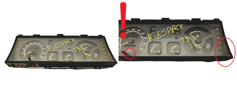 Speedometer Renault Espace 2 6025104545 50828 main product photo