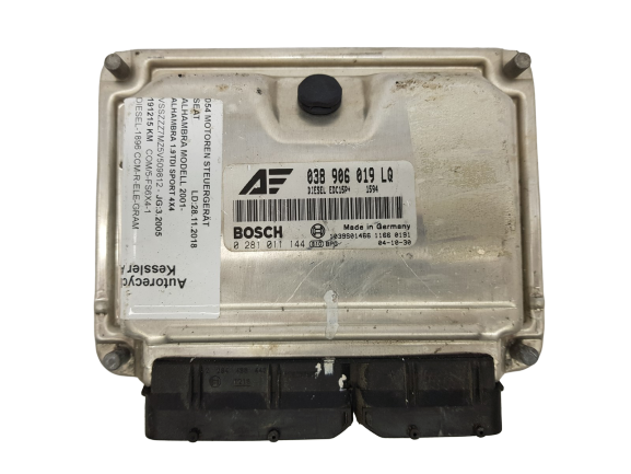Styreenhed Seat VW 038906019LQ 0281011144 Bosch main product photo