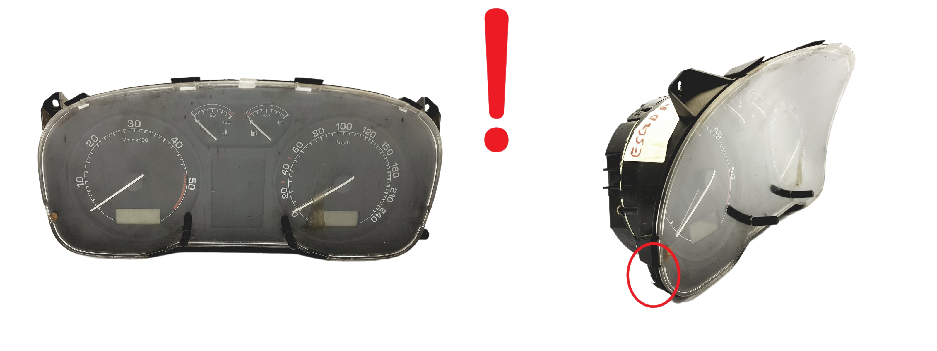 Omdrejningstæller Skoda Octavia 1U0920801J 110080146019 VDO main product photo