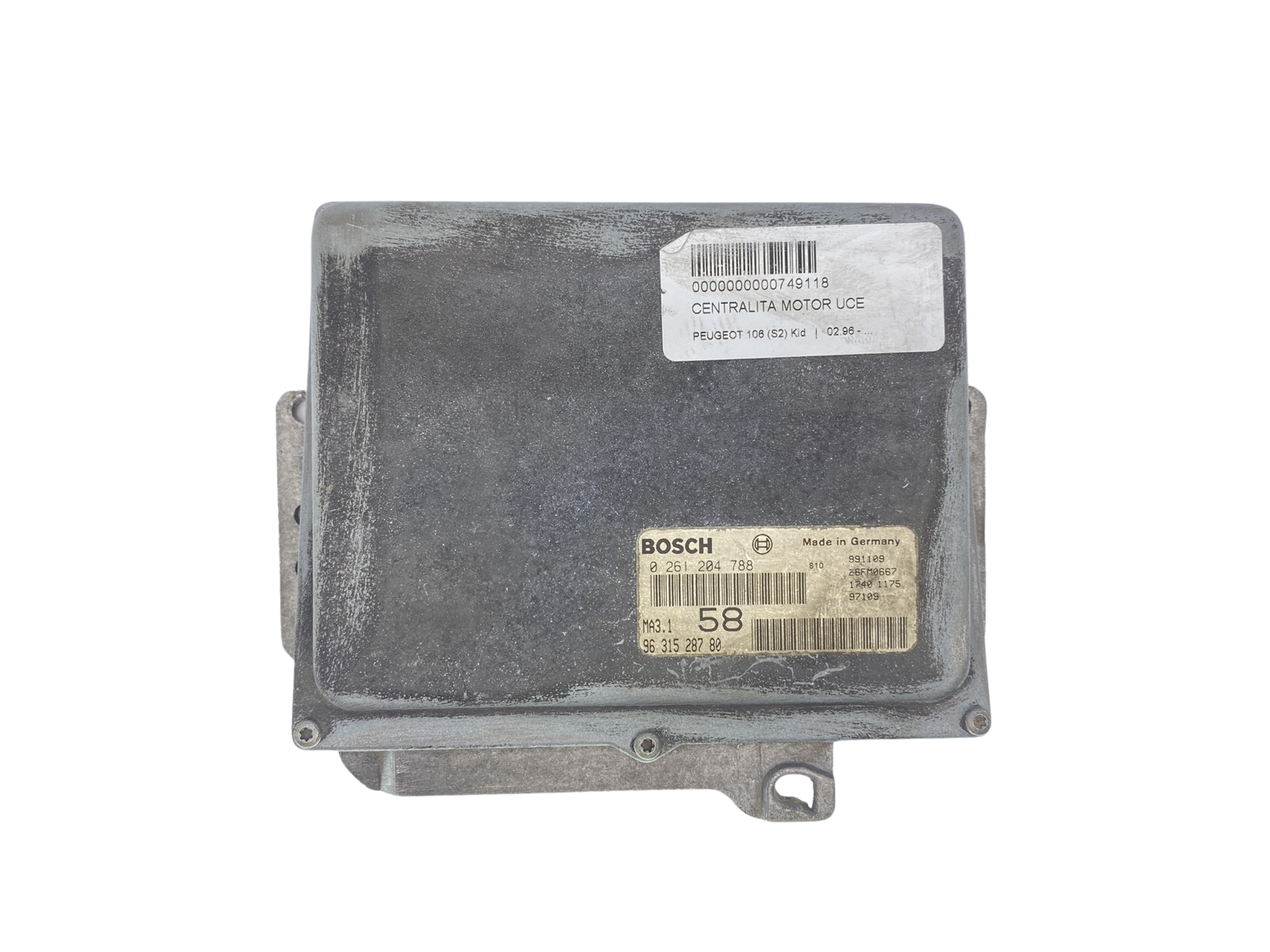 Styreenhed 0261204788 9631528780 PSA Bosch 63542 main product photo