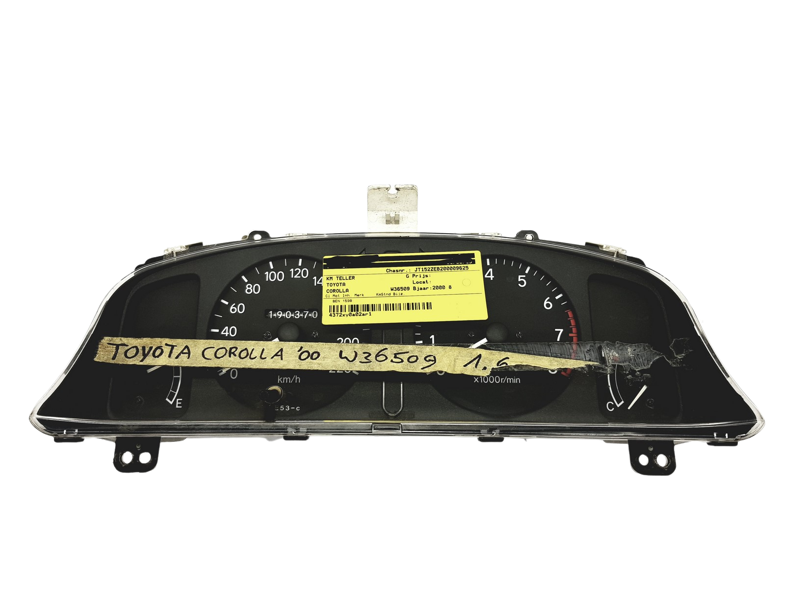 Omdrejningstæller Toyota Corolla 83800-1E190 Denso main product photo
