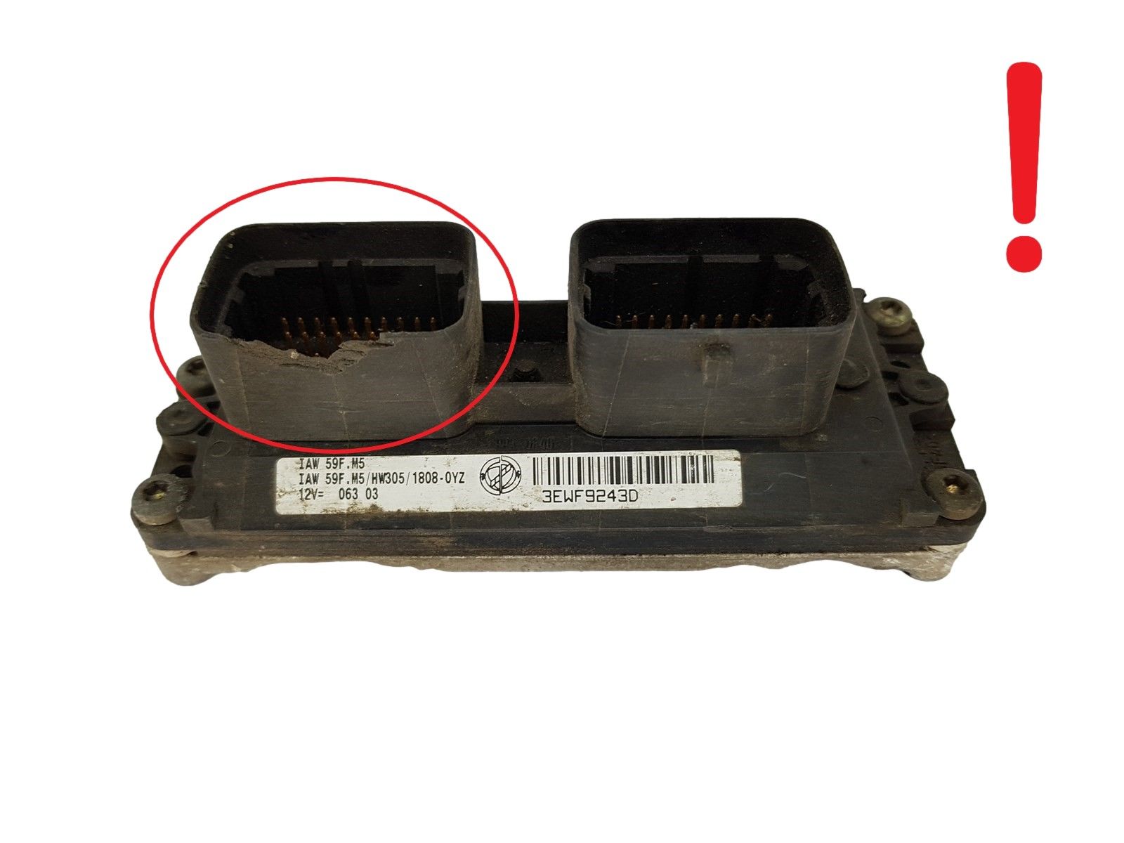 Styreenhed IAW 59F.M5 55181151 61600.443.05 Fiat Magneti Marelli 15911 main product photo