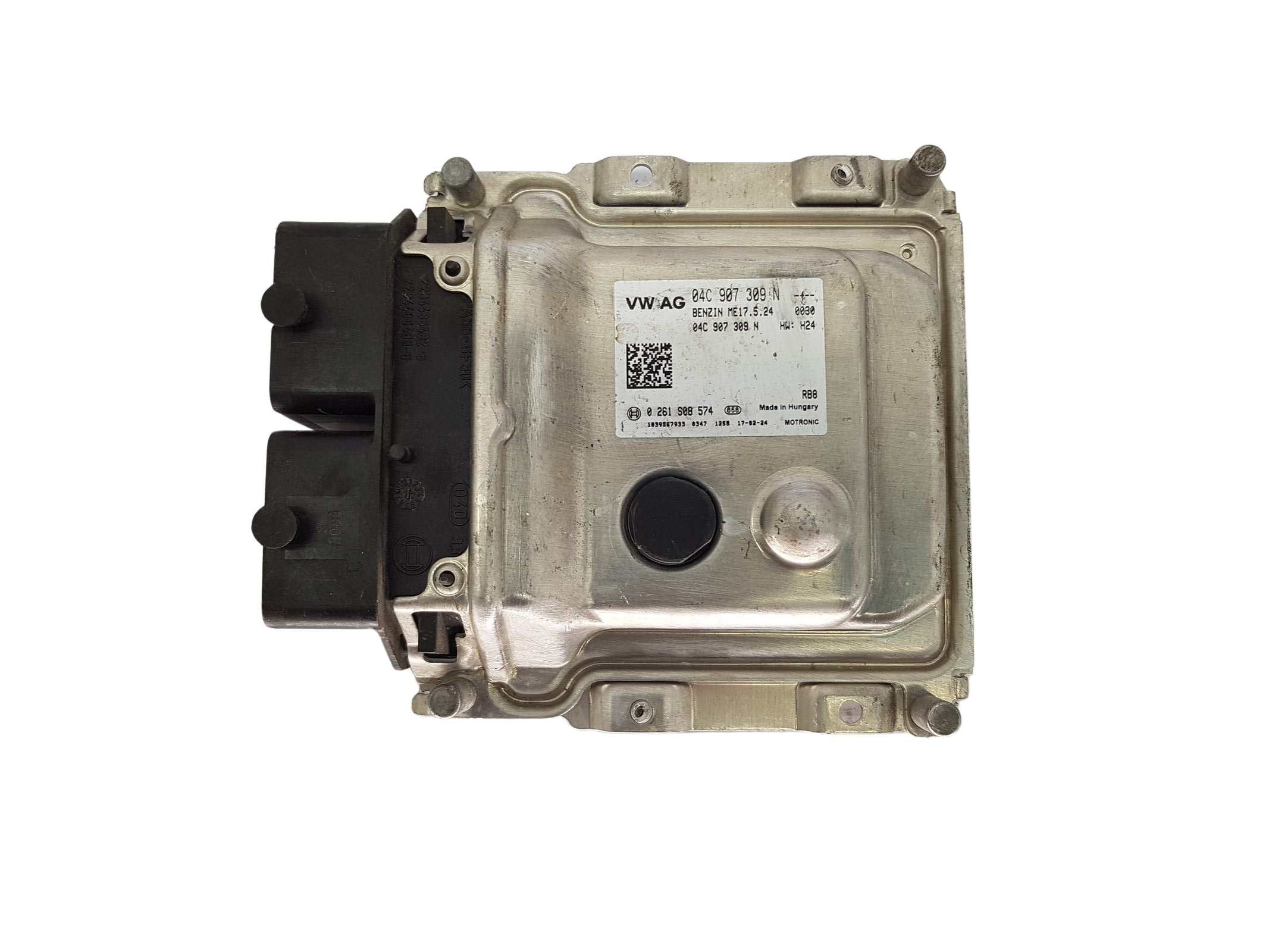 Styreenhed Skoda VW 04C907309N ME17.5.24 0261S08574 Bosch main product photo
