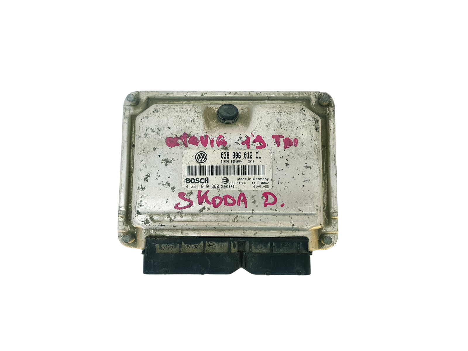 Styreenhed 038906012CL 0281010380 Skoda VW Bosch main product photo