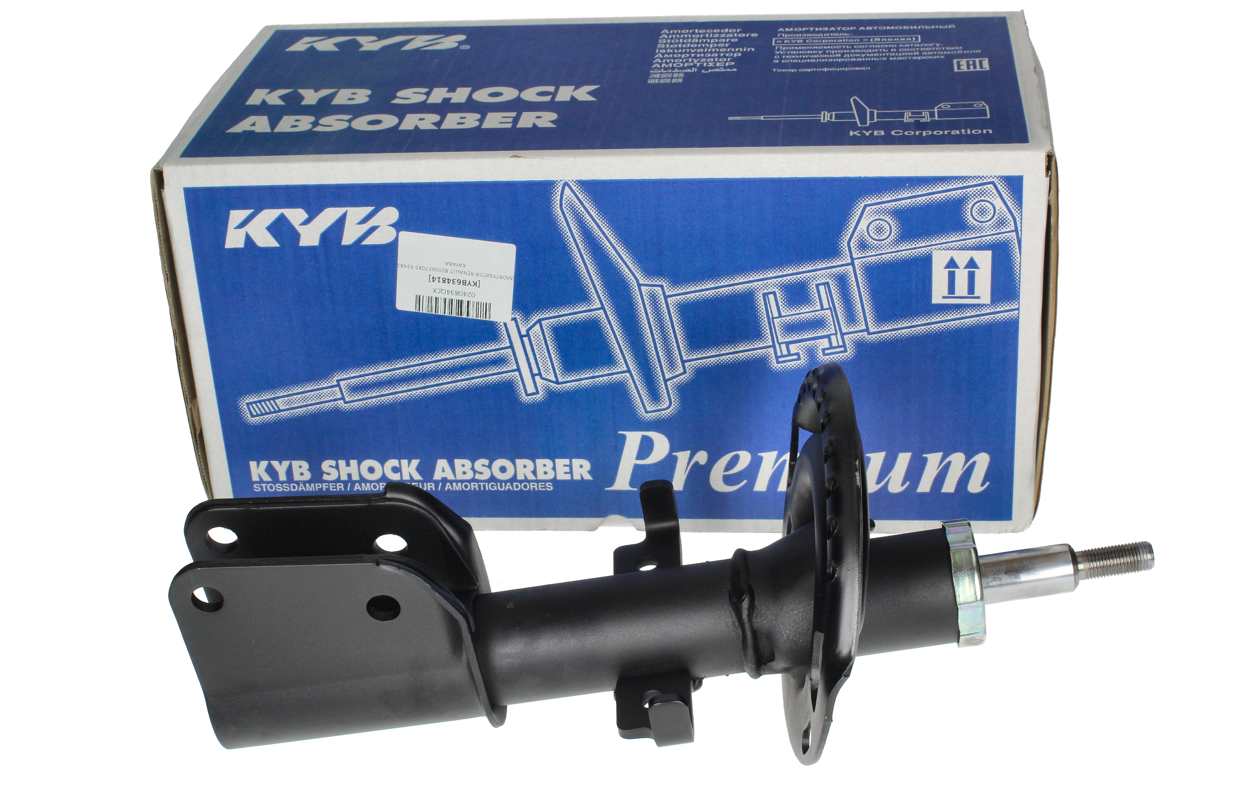 Støddæmper Renault 8200657085 634814 Kayaba main product photo
