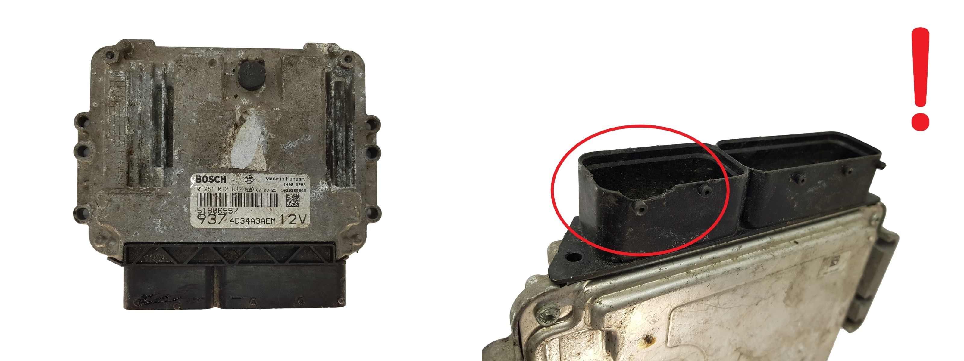 Styreenhed 51806557 0281012882 9374D34A3AEM Alfa Romeo Bosch main product photo