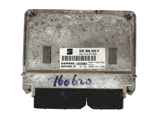 Styreenhed 03E906033P 5WP44304 07 Seat Siemens main product photo