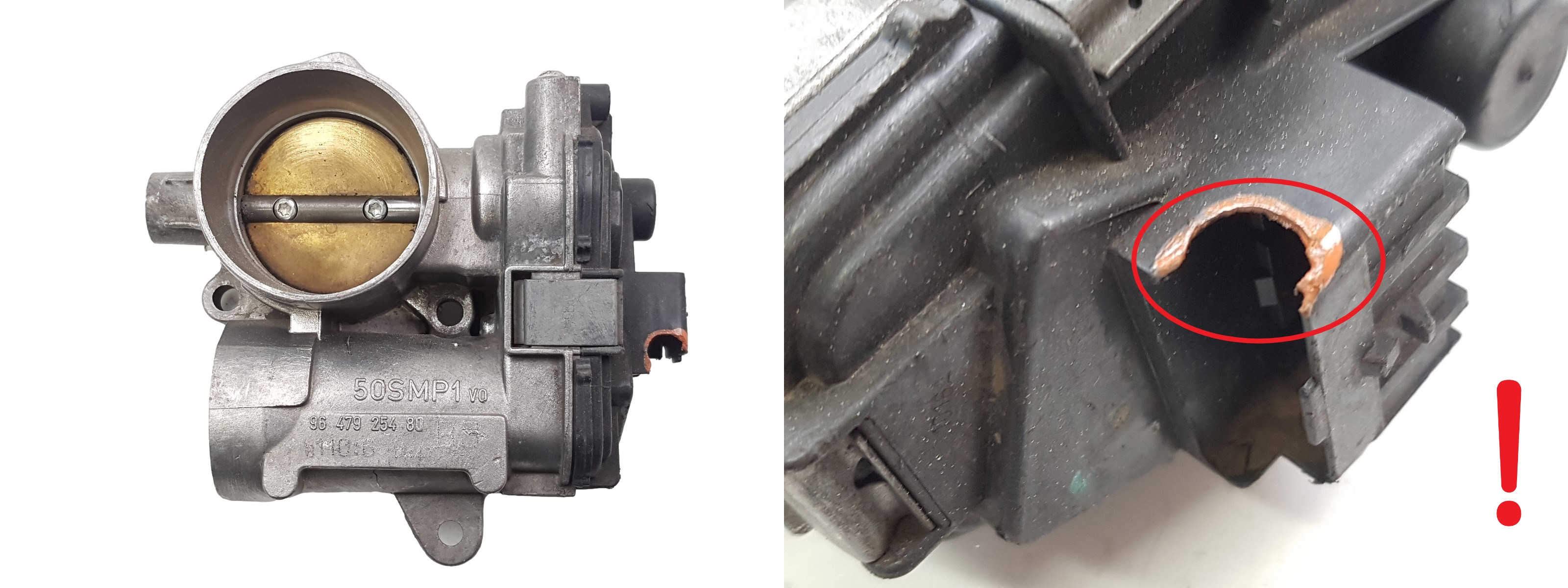 Spjældhusventil Citroen Peugeot 9647925480 50SMP1 1635W2 1490 main product photo