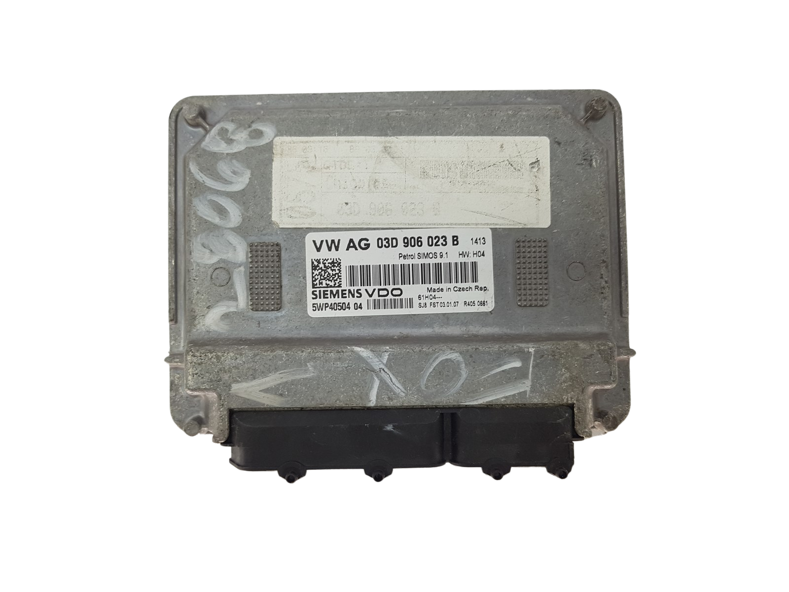Styreenhed 03D906023B 5WP40504 04 VW Seat Siemens 19272 main product photo