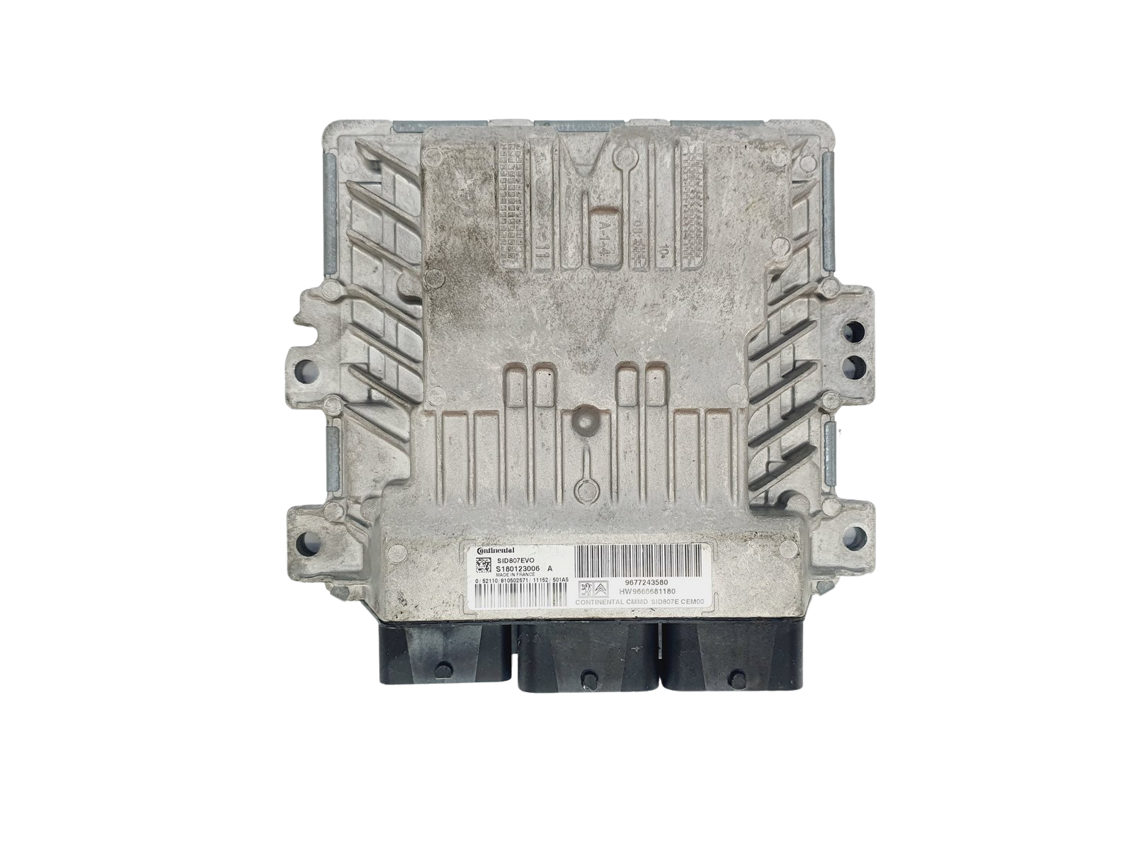 Styreenhed S180123006A SID807EVO 9677243580 PSA Siemens 43618 main product photo