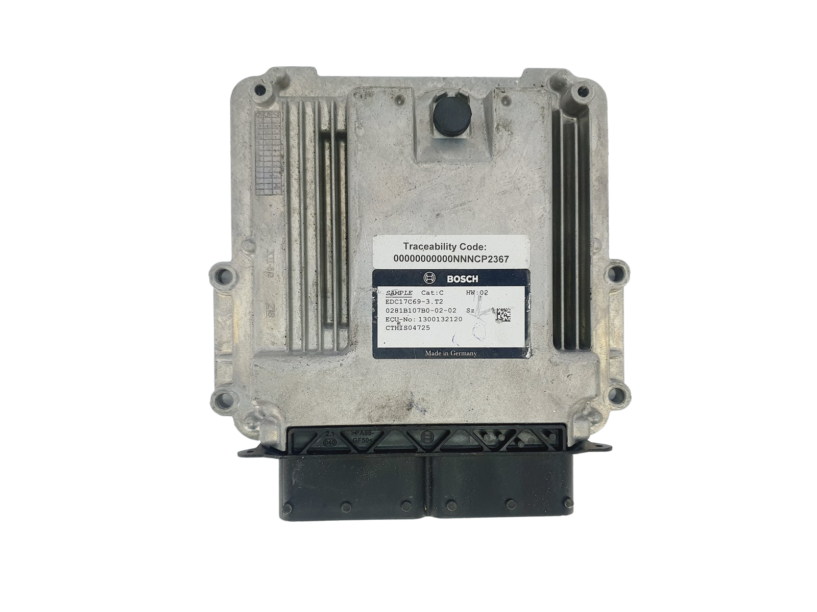 Styreenhed 0281B107B0-02-02 EDC17C69-3 Alfa Bosch main product photo
