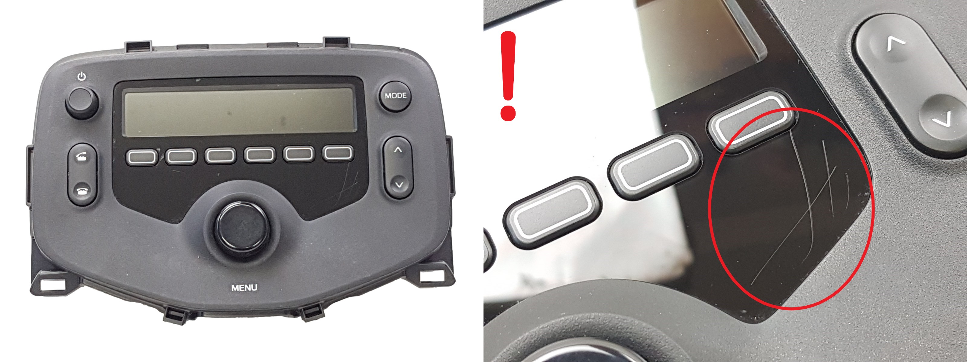 Bilradio Peugeot 108 Aygo C1 2 86120-0H050 CQ-SS94F1AE 1109 main product photo