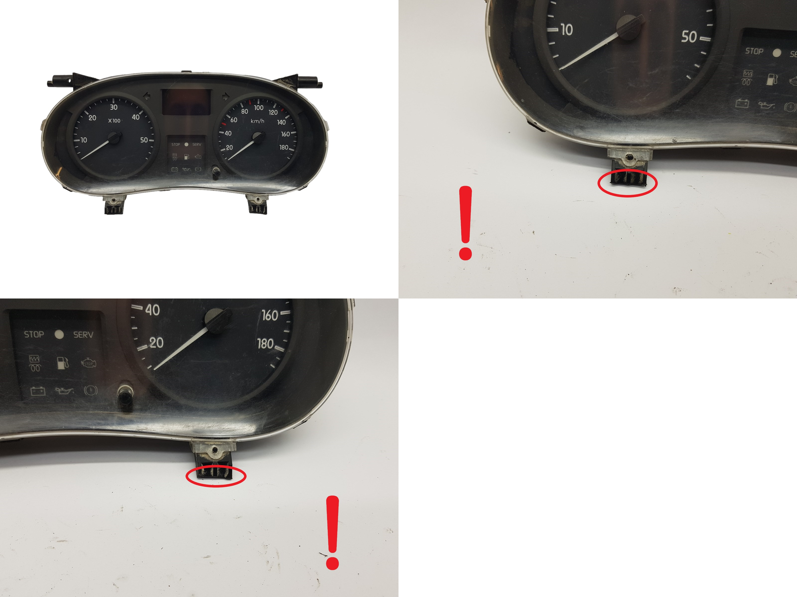 Omdrejningstæller Renault Master 2 8200199523 B 1805 main product photo