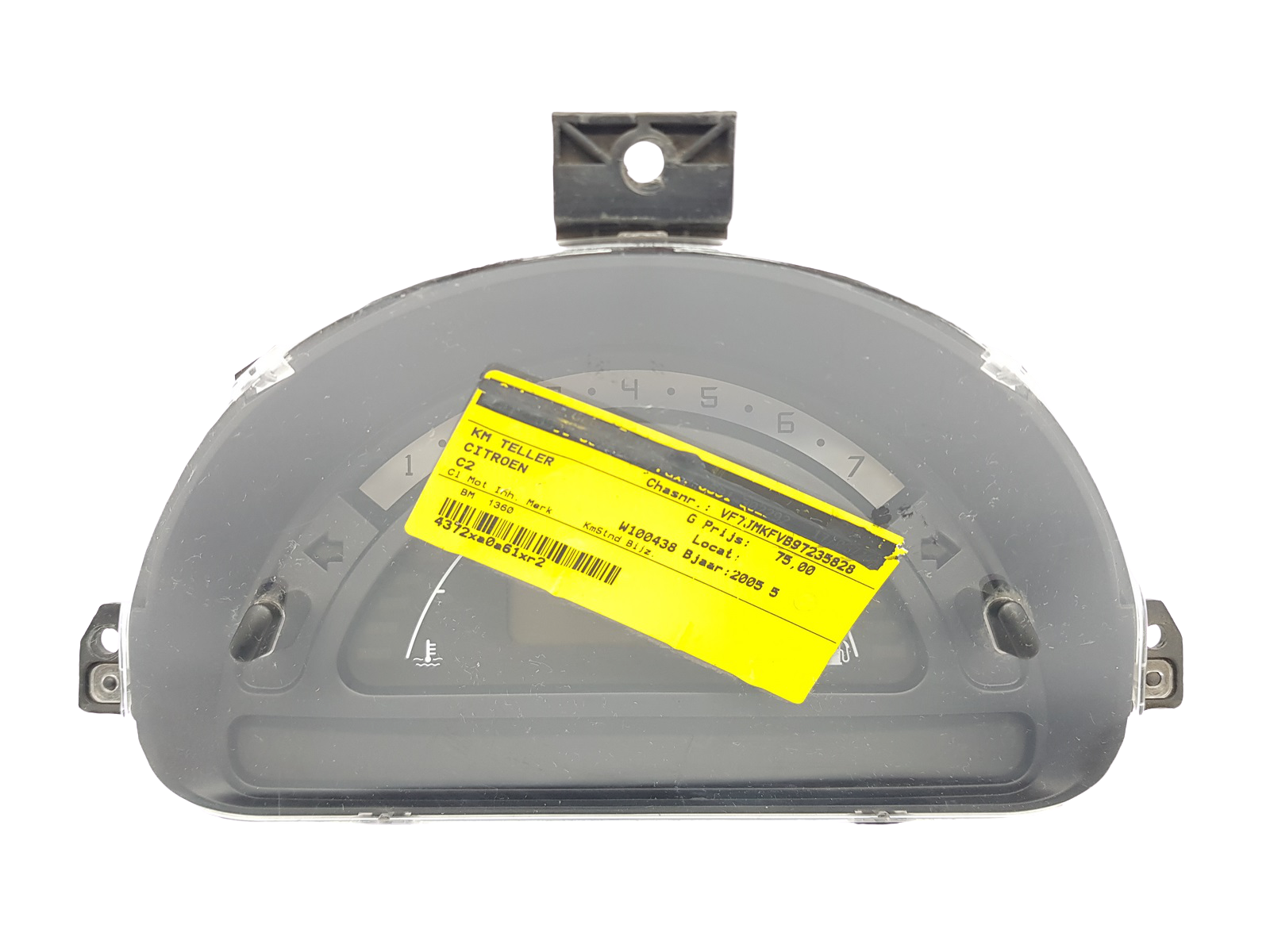 Omdrejningstæller Citroen C2 C3 9652008280 H 01 25833 main product photo