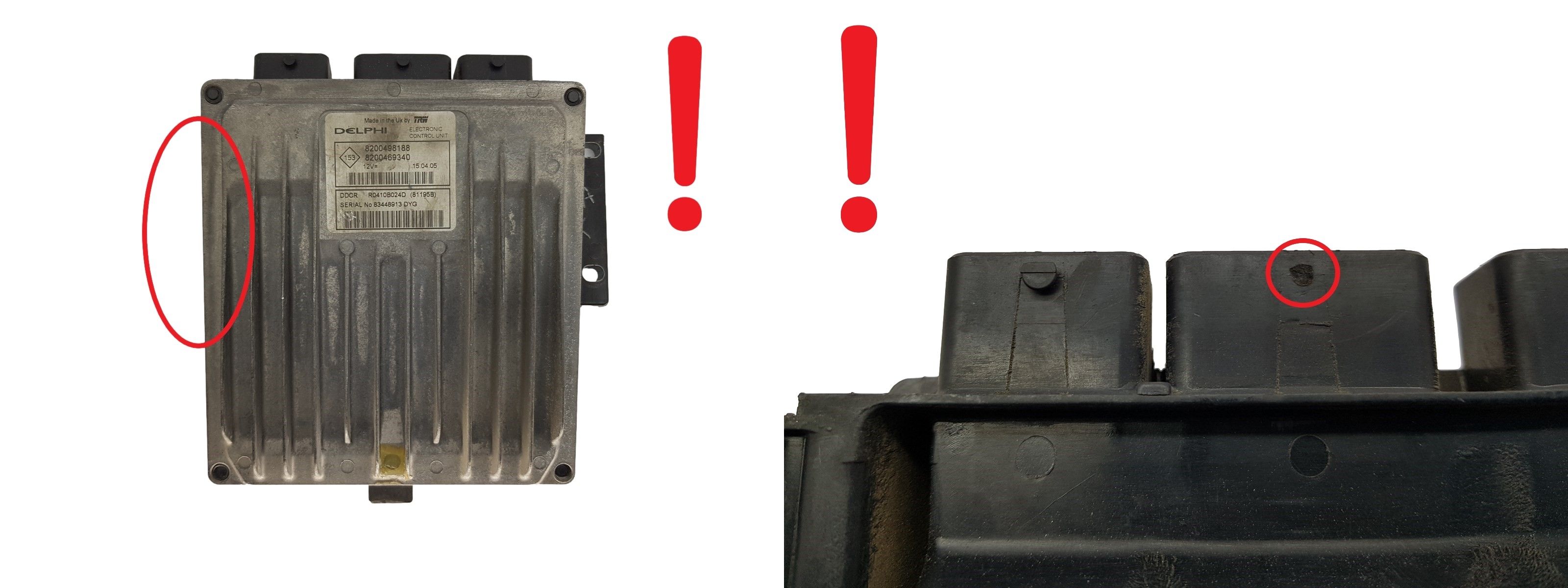 Styreenhed 8200498188 8200469340 R0410B024D Renault Delphi 3629 main product photo