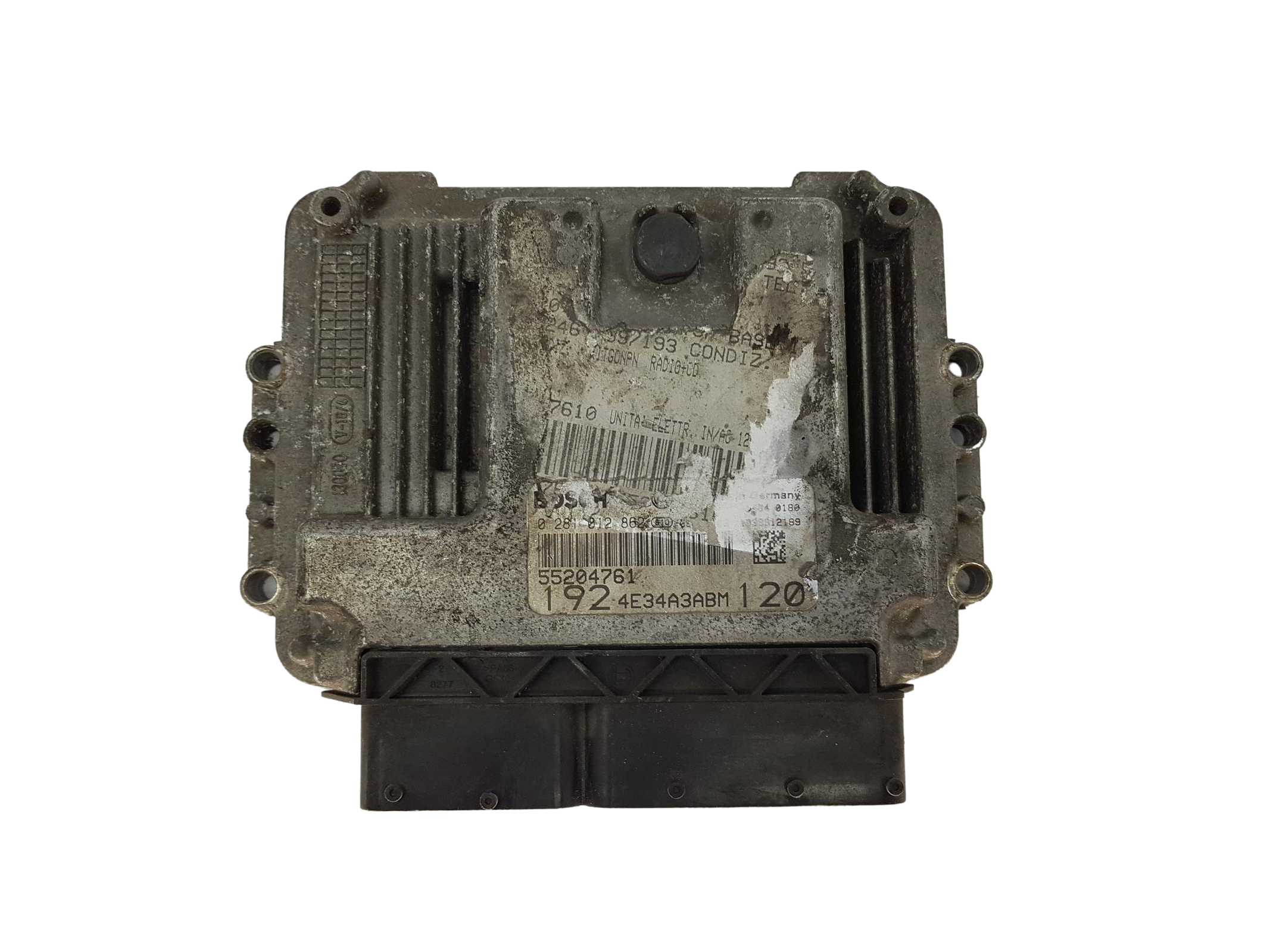 Styreenhed 55204761 0281012862 4E34A3ABM Fiat Bosch 13708 main product photo