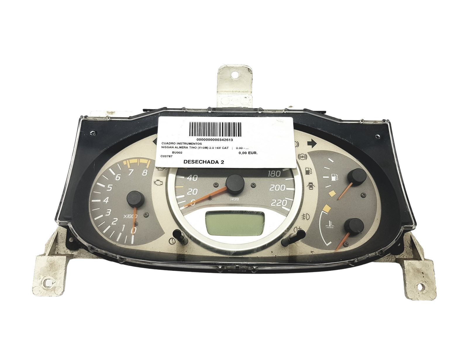 Speedometer Nissan Almera Tino BU002 main product photo