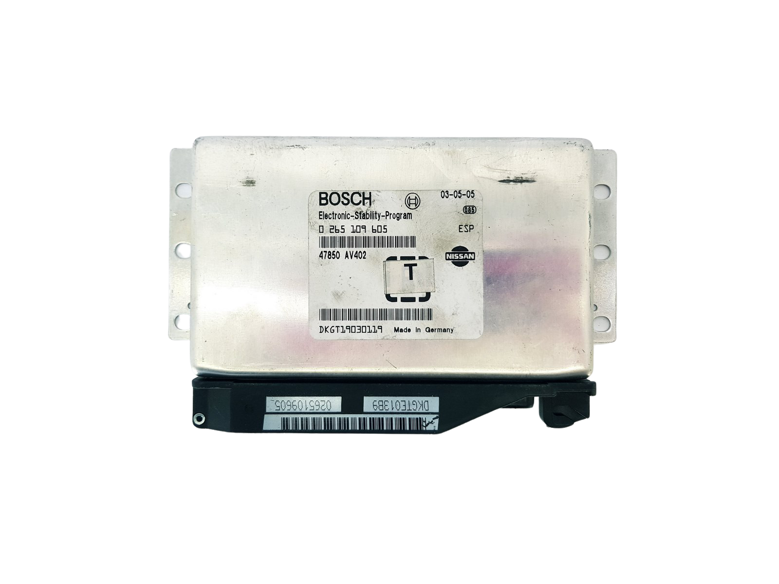 Styreenhed ESP 0265109605 47850AV402 Nissan Bosch main product photo